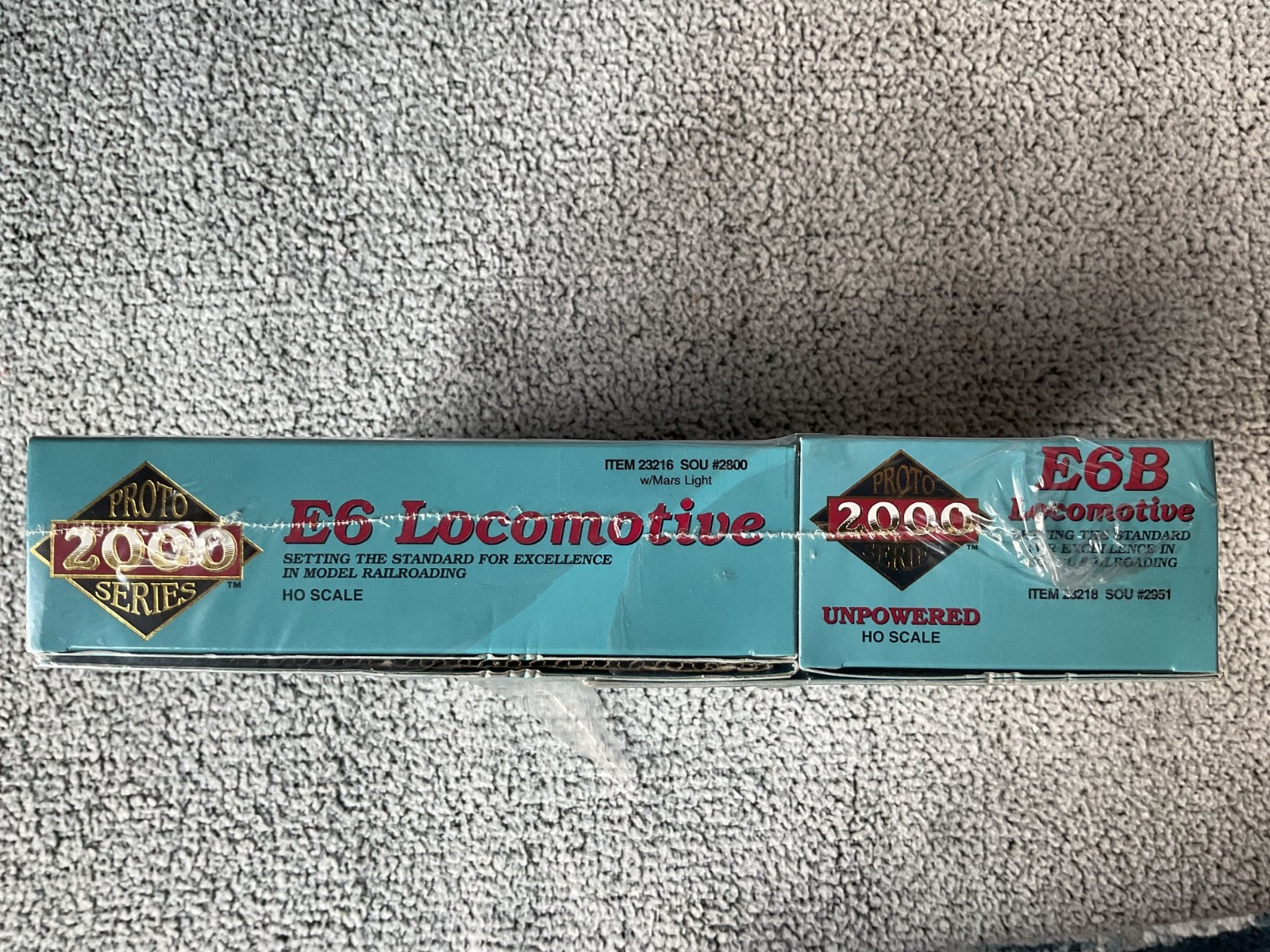 PROTO 2000 LIFE LIKE HO SOUTHERN E6 DIESEL #2800 POWERED A & DUMMY B MIB Sealed