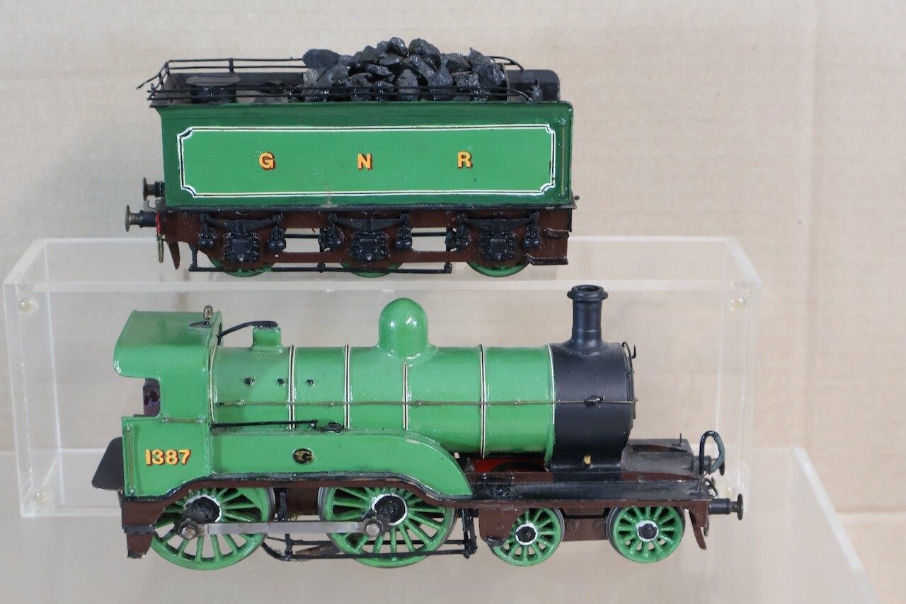 LEEDS KIT BUILT O GAUGE 3 RAIL GNR 4-4-0 ROBINSON CLASS D2 LOCOMOTIVE 1387 oi