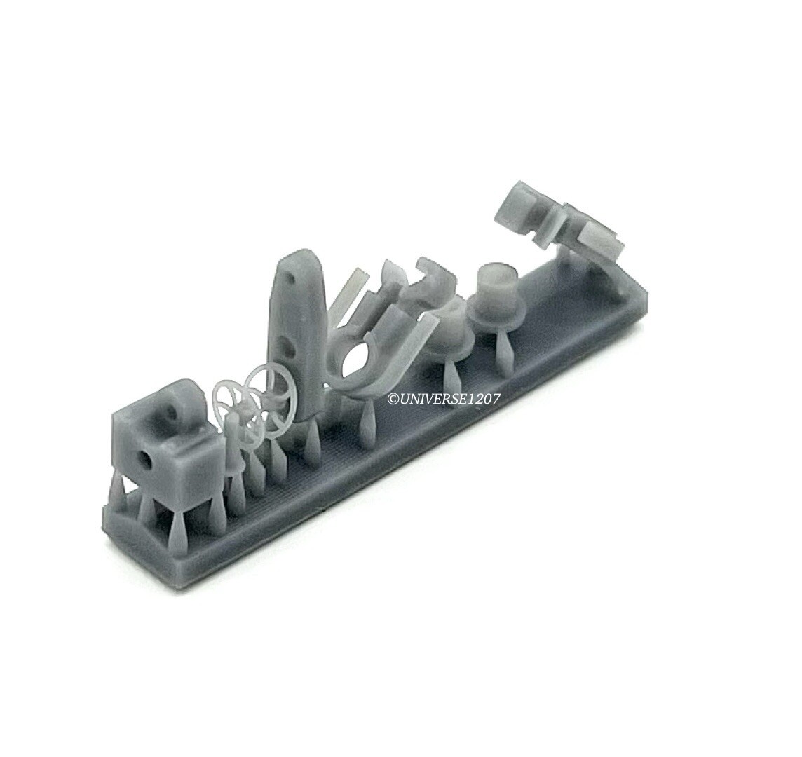 HOn30/HOe/HOn2-1/2 TMW 0-4-0 H.K. Porter Steam Locomotive w/Tender Kit Fluted