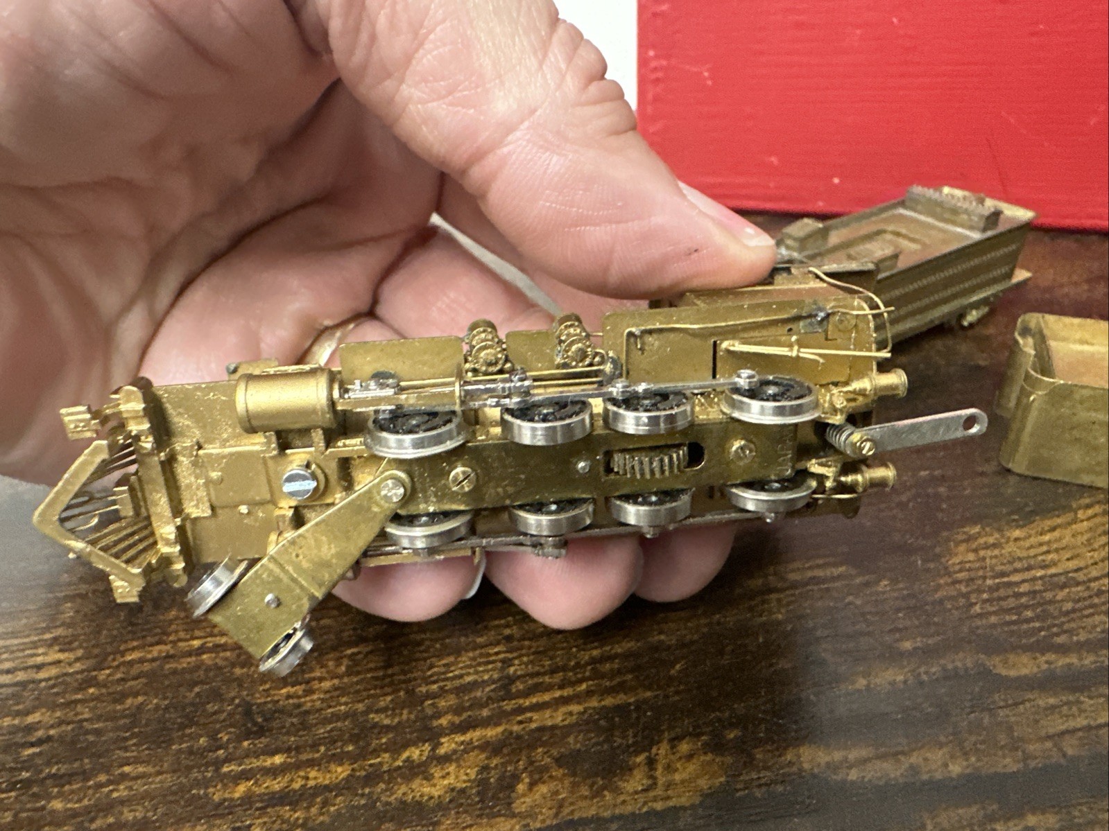 Westside Model Co. HOn3 Brass 2-8-0 Class C-16 D&RGW #278 w/Custom Tender DNR