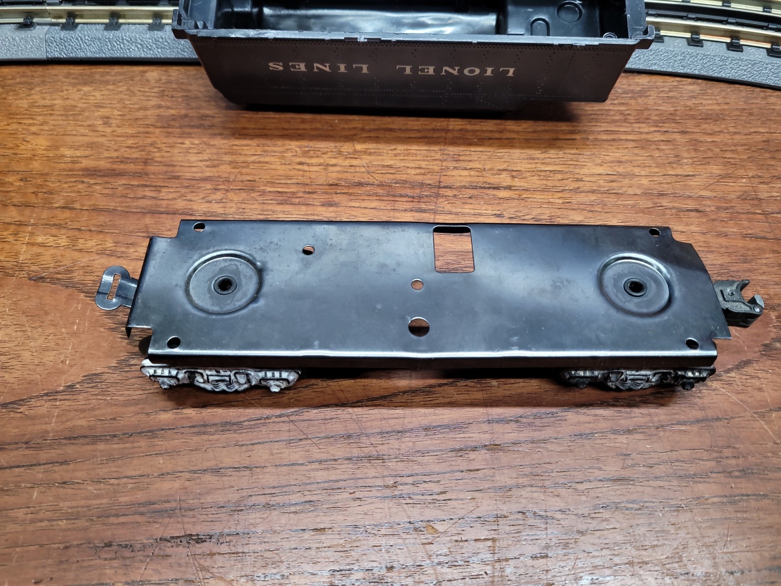 Lionel O Gauge 2-6-4 2026 Steam Locomotive And Tender For Parts Or Repair