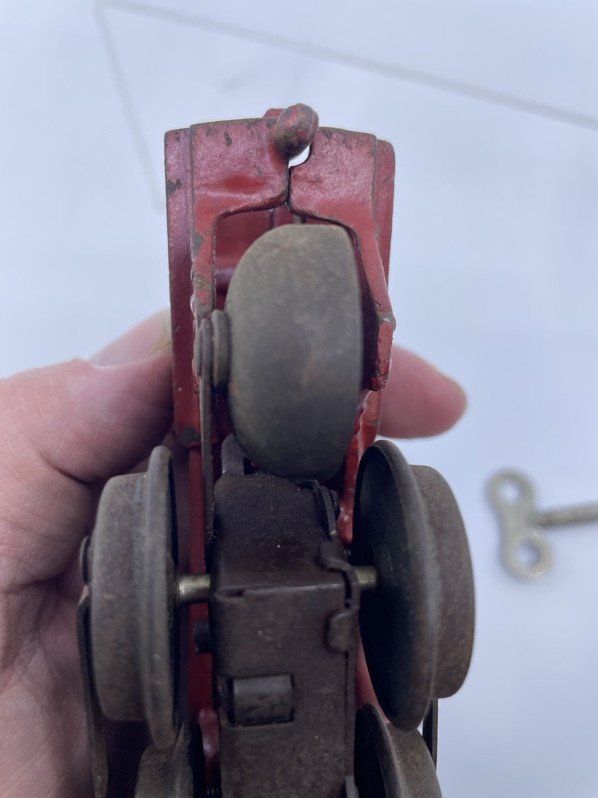 American Flyer Locomotive Cast Iron Windup Prewar O gauge