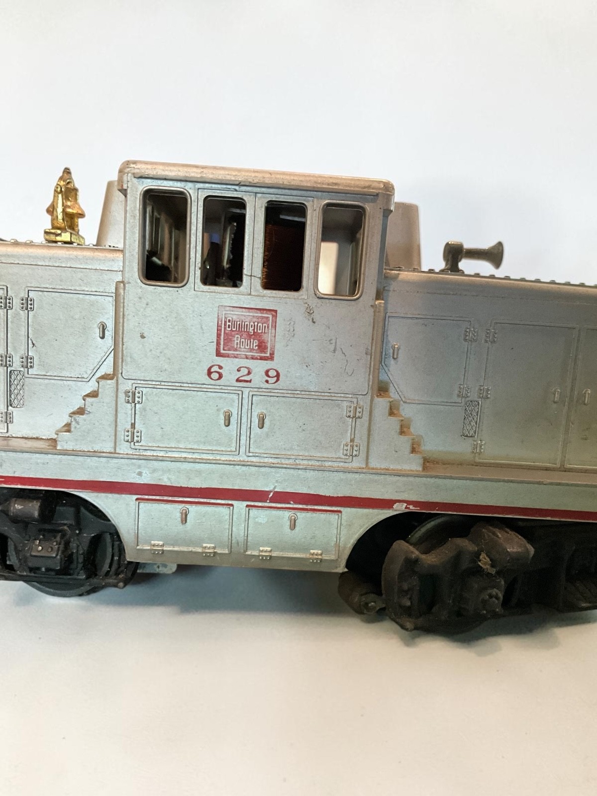 Vintage Lionel 629 Burlington Route Diesel Switcher O27 O Gauge Locomotive USA