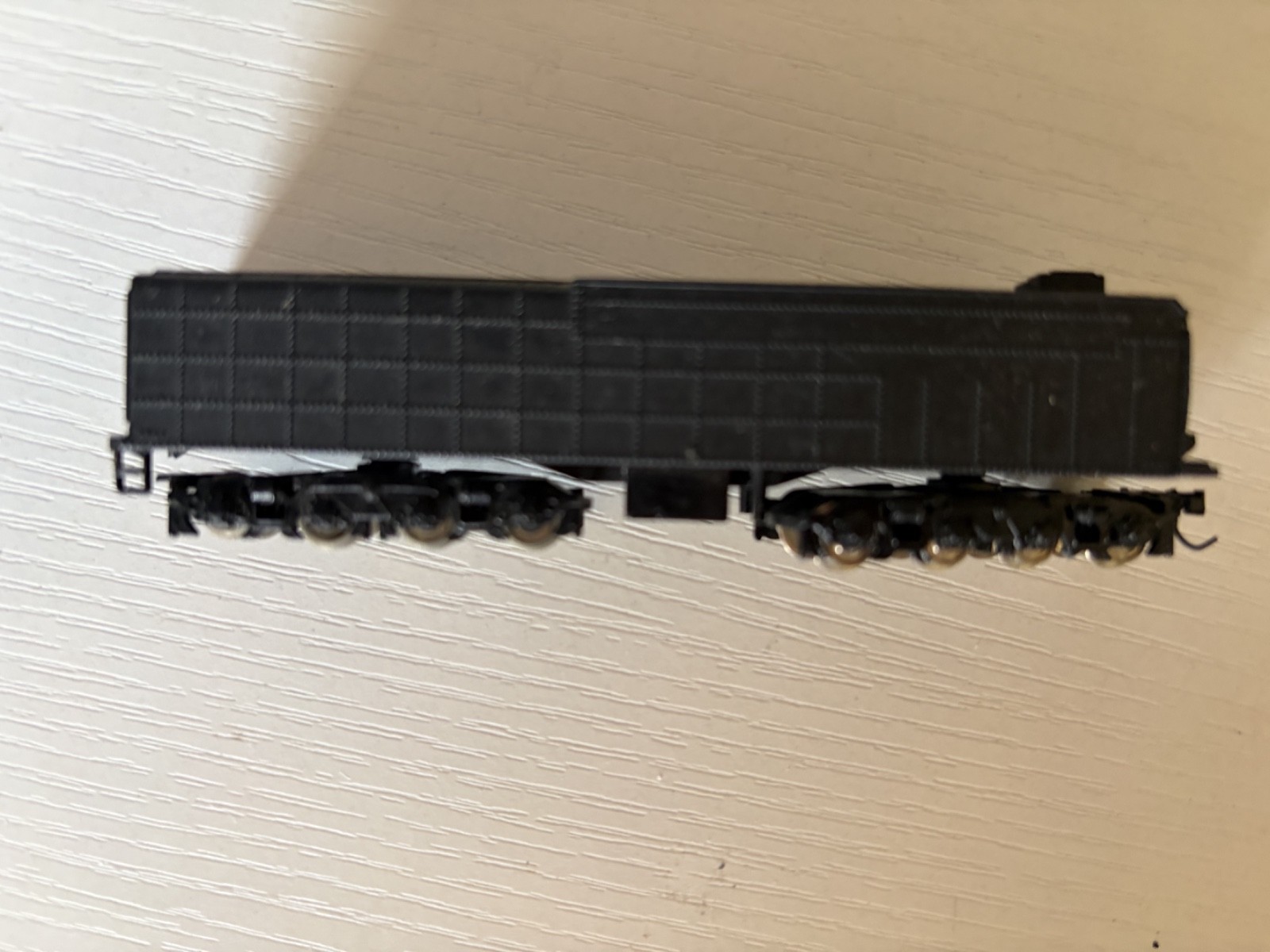 2- n scale tenders Santa Fe 3780 and one unnamed