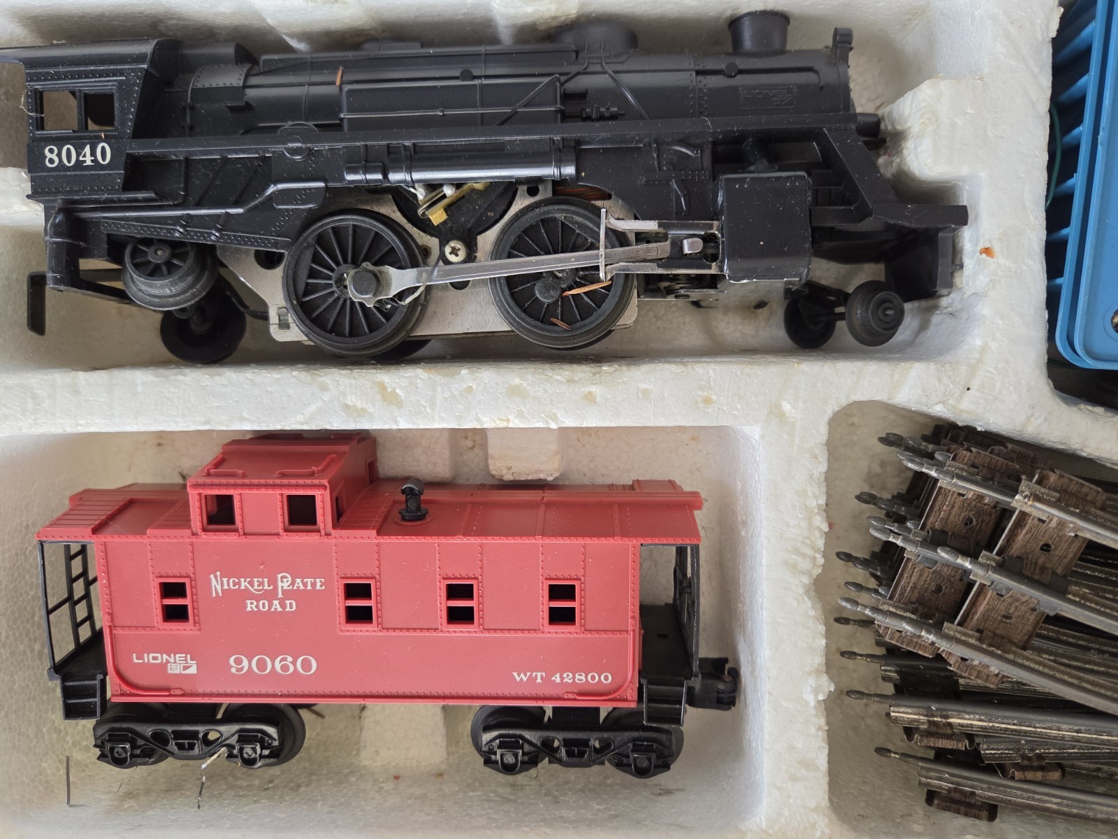 Vintage 0-27 Gauge Lionel Wabash Cannonball Electric Train Set #6–1081 W/Box