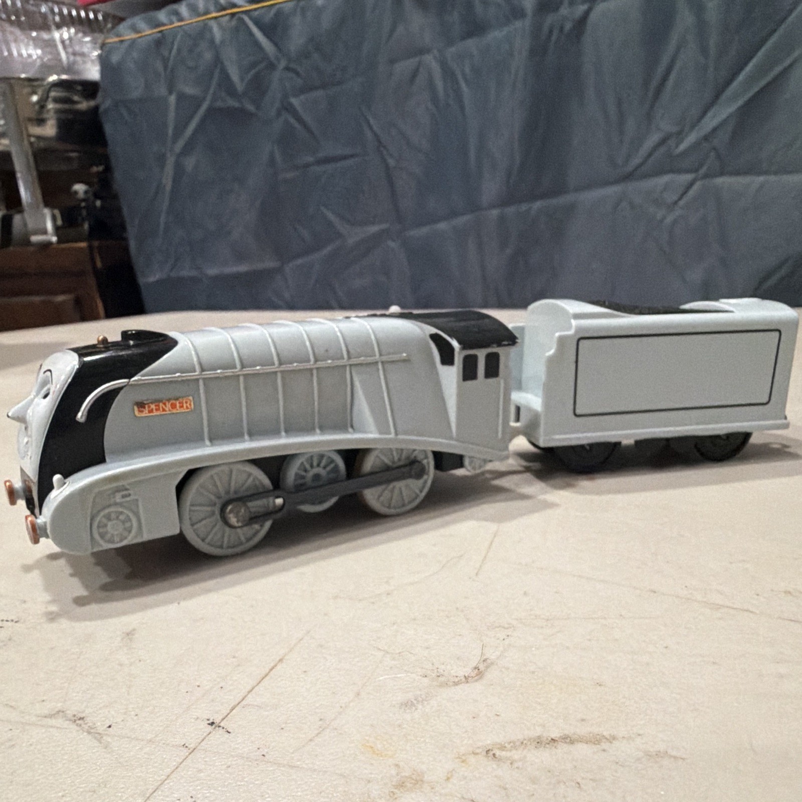 TOMY Thomas & Friends Spencer Silver & Black Locomotive 1:76 OO DC 2004