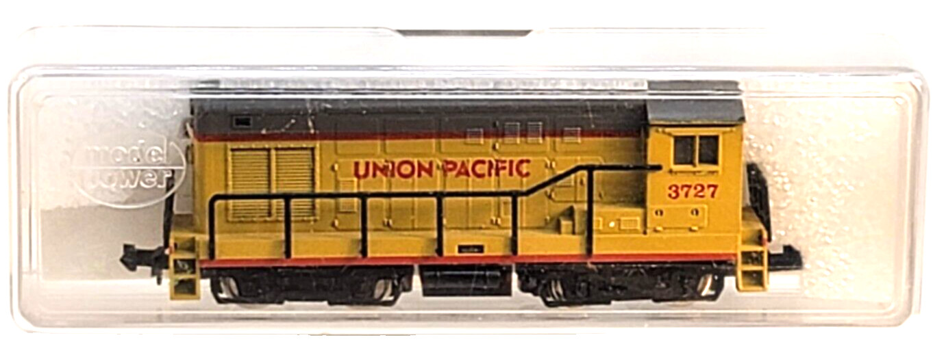 N Minitrix 2004-1 FM UP Diesel H-12-44 Loco #3727 (Tested) rapido cplrs w/case