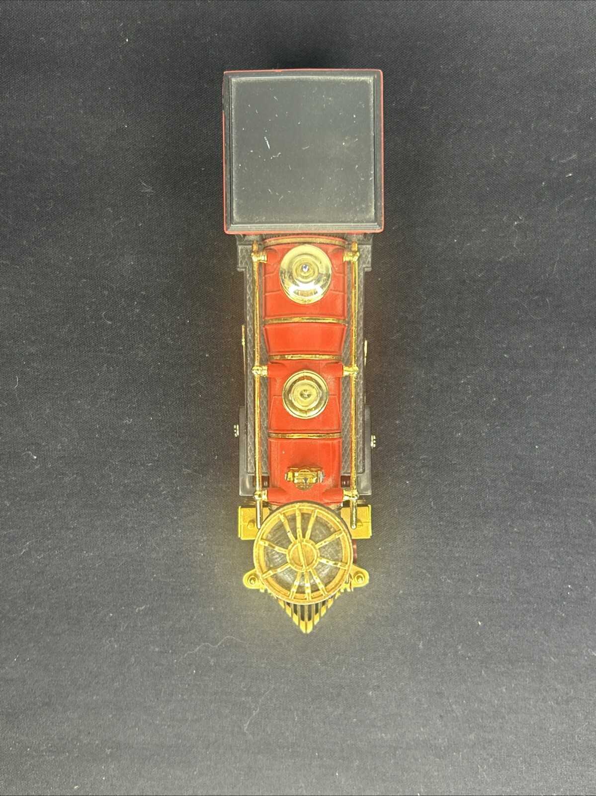 Vintage Model Train SS 7501 Steam Locomotive Red/Gold/Black Flawless Condition!