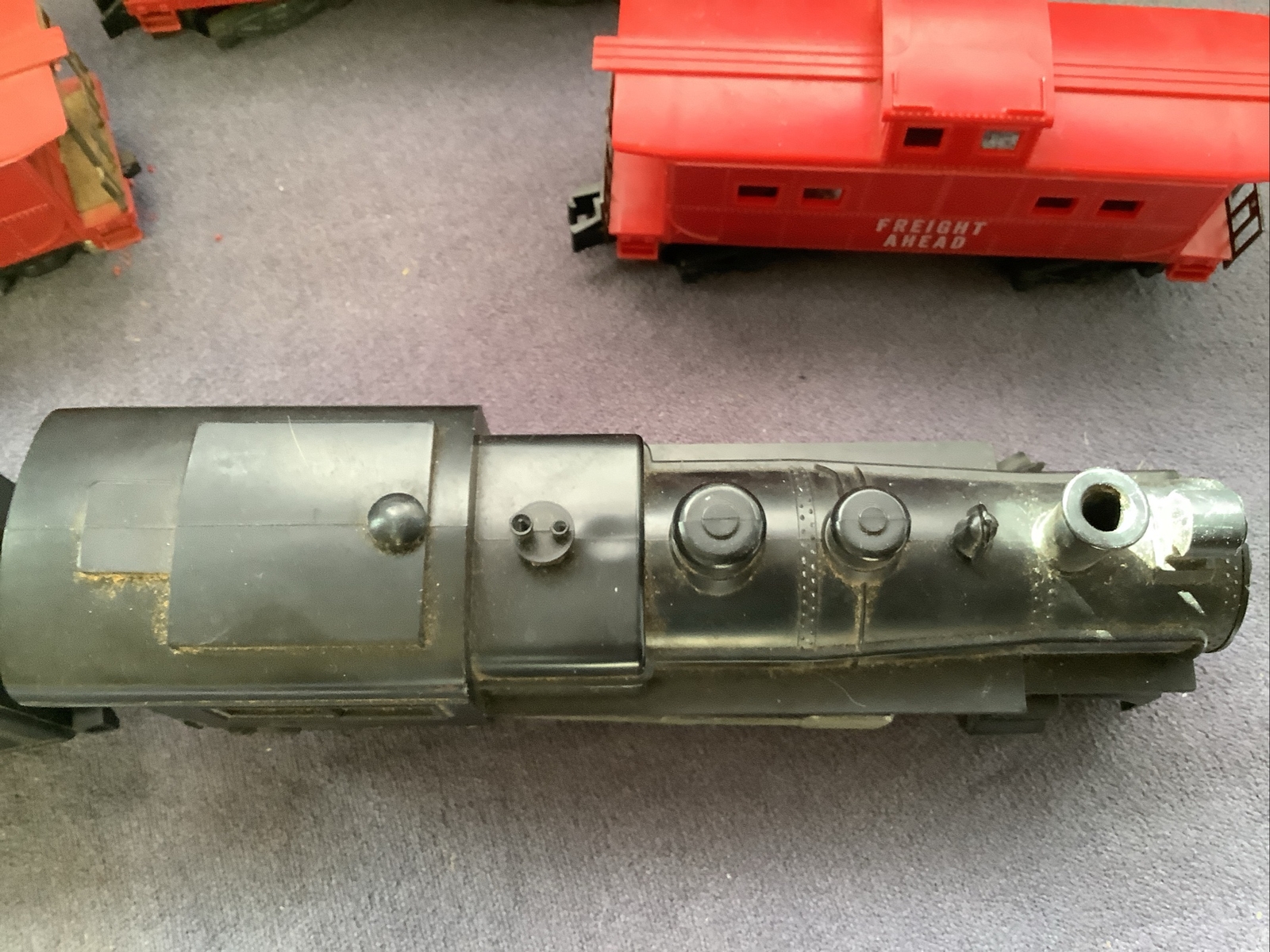 American Flyer #21166 Steam Loco 4-4-0 S-Gauge Burlington Route Tender Others