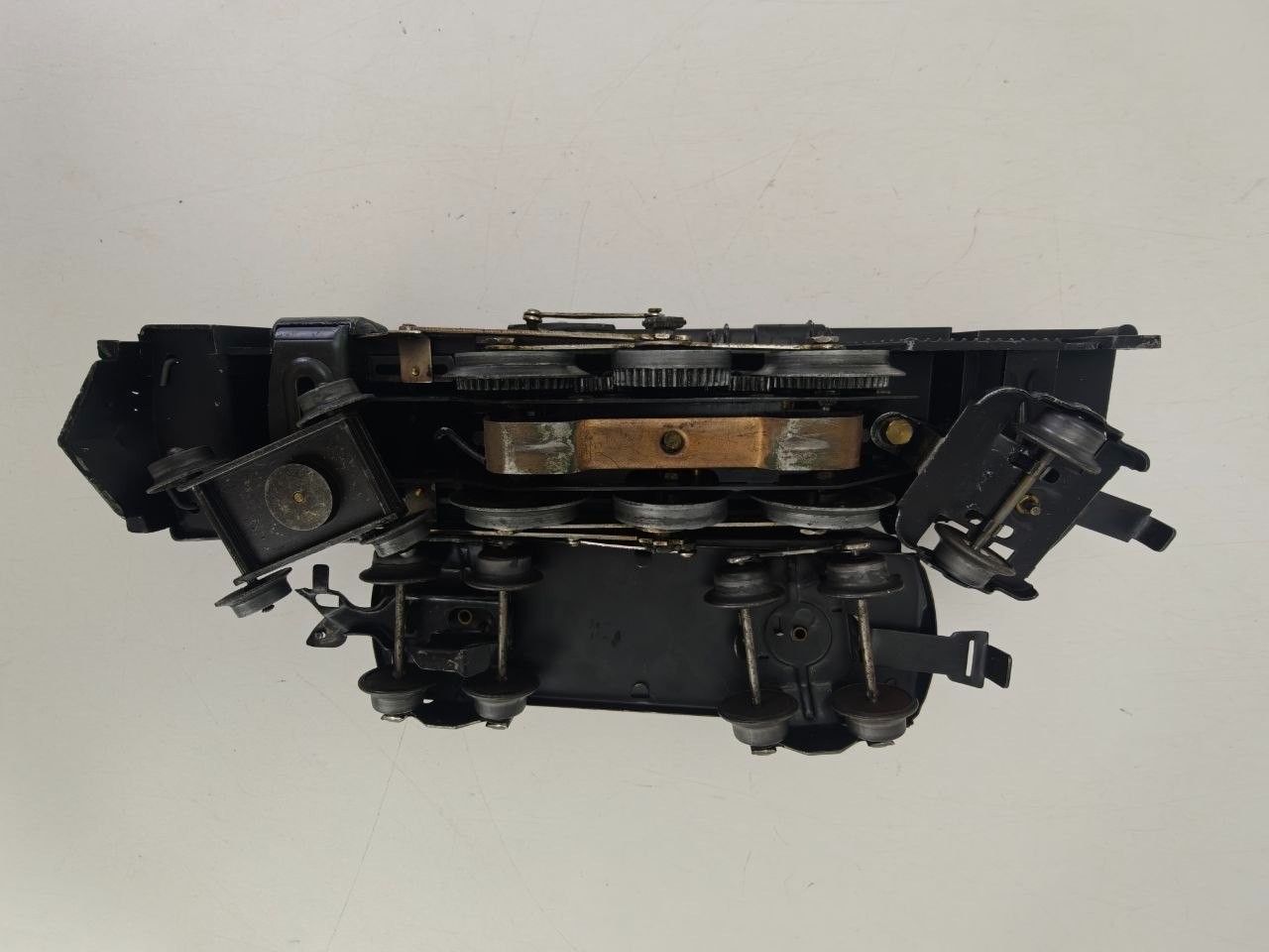 Marx meteor New York Central Train Set 4 Cars Track Transformer Tested READ