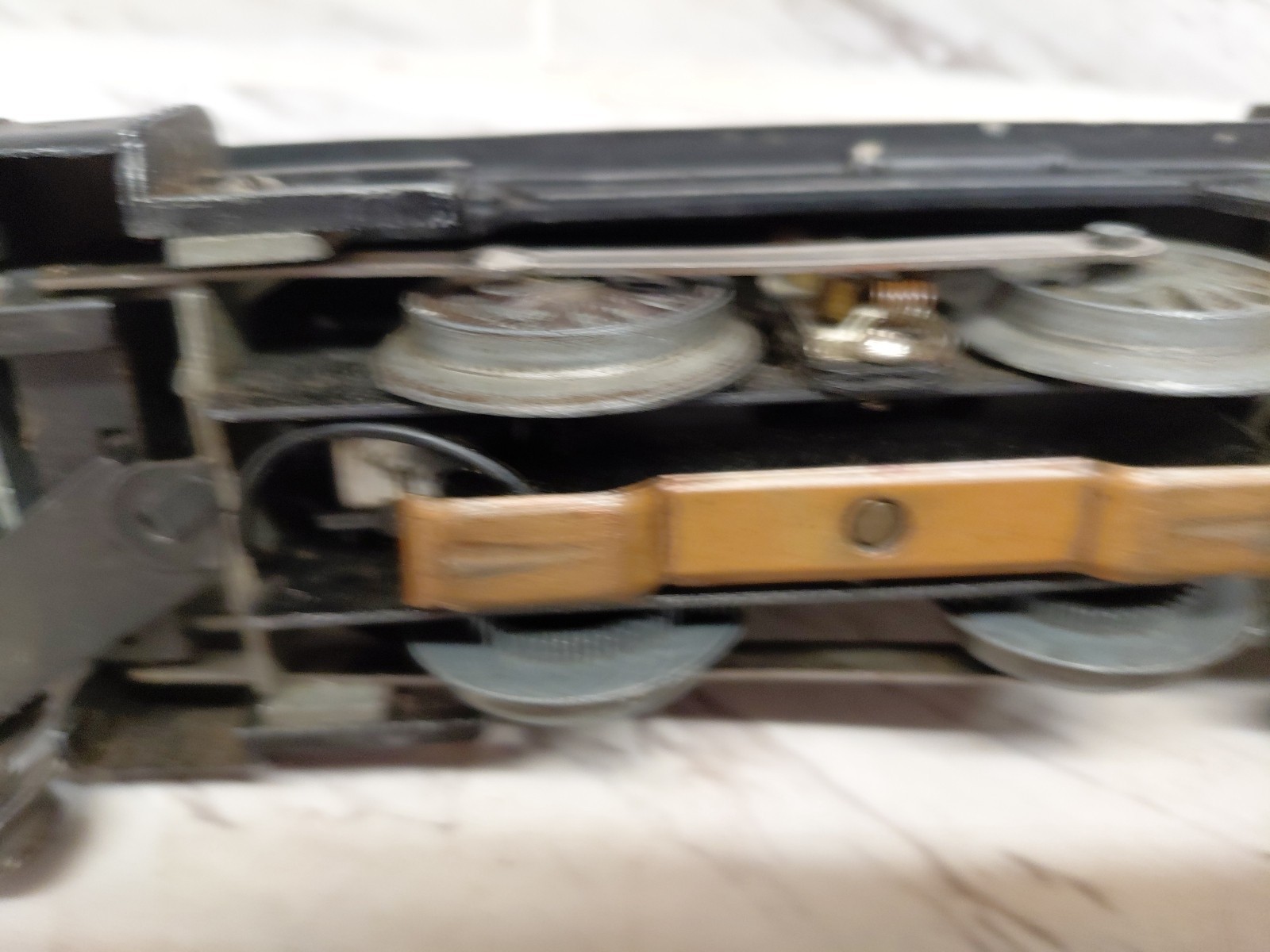 Nice Vintage Marx 666 2-4-2 Die-cast Zinc Steam Locomotive Untested Sold As Seen