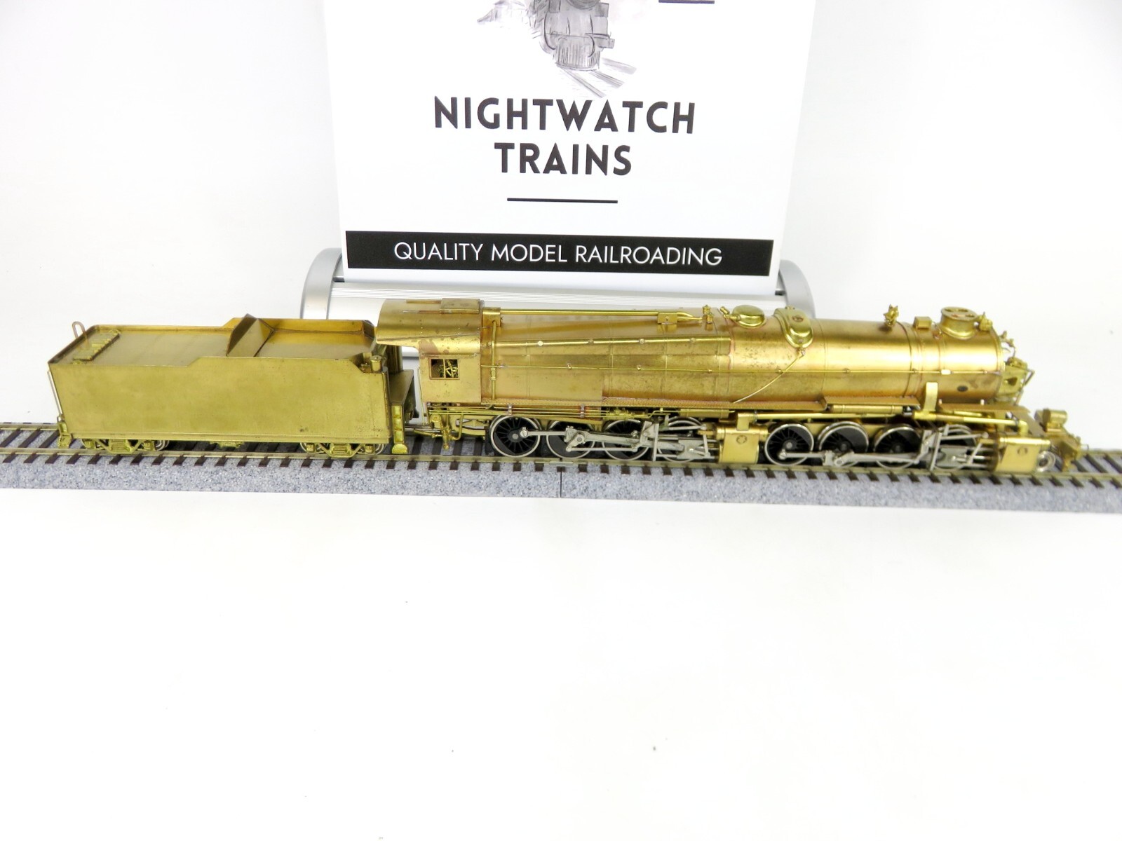 NJ Custom Brass ST-808 HO Scale Pennsylvania HC-1s 2-8-8-0 Steam Locomotive