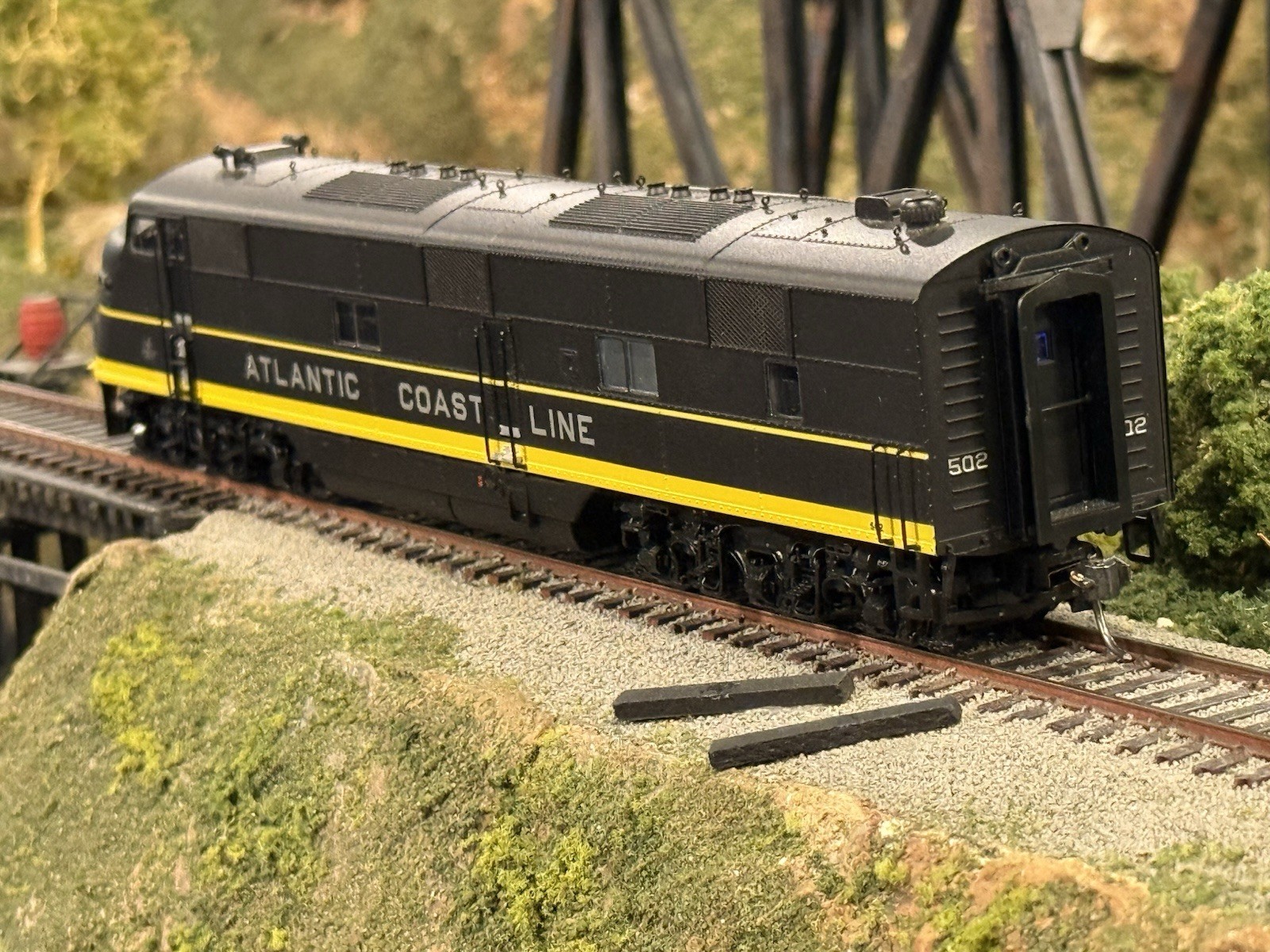 HO Proto 2000 DCC/Tsunami2 SOUND Atlantic Coast Line EMD E6 #502