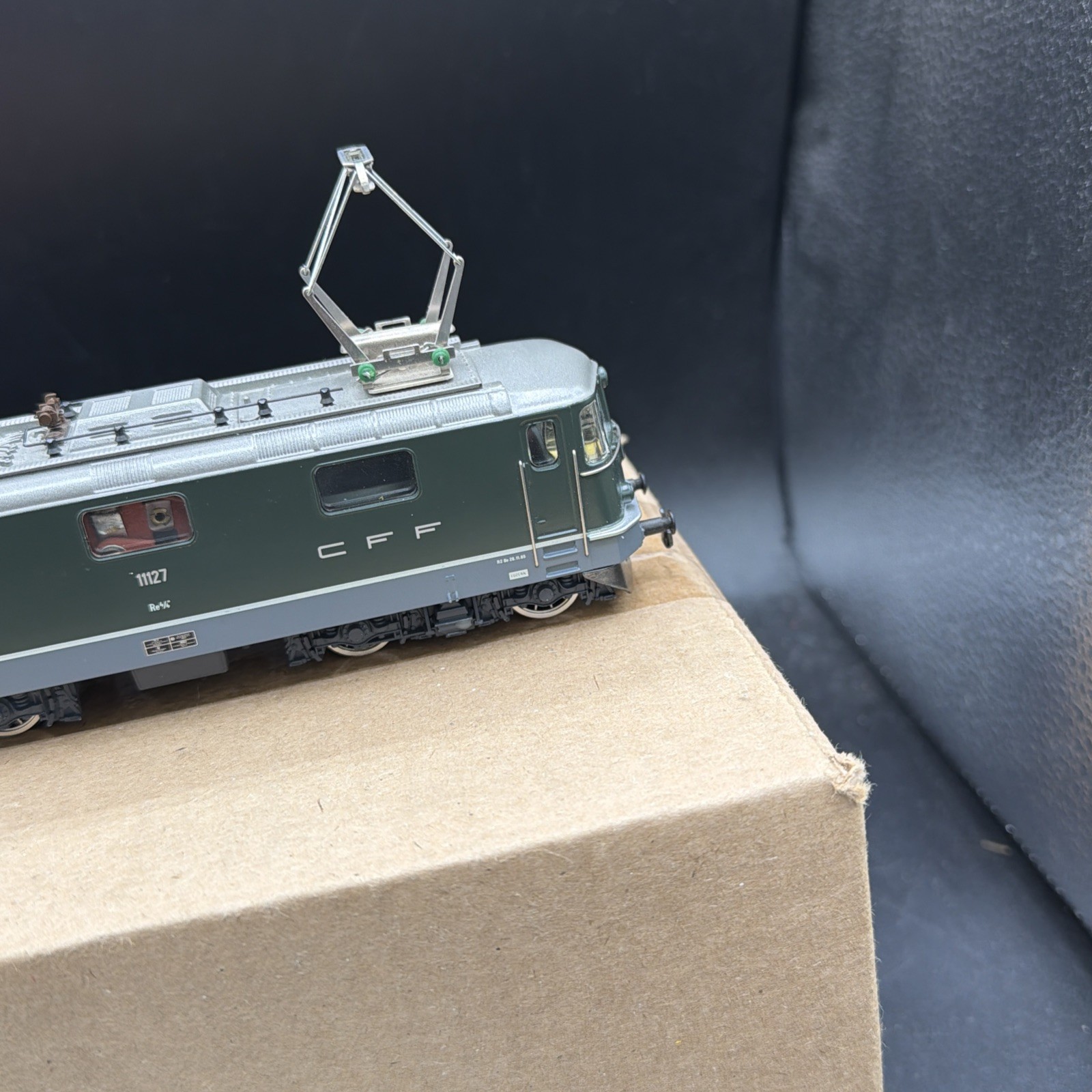 CLEAN HO Scale Hag 161 SBB CFF Locomotive Re 4/4II SBB