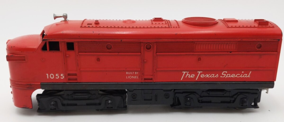 Lionel 1055 Vintage O Texas Special Alco A Powered Diesel Locomotive
