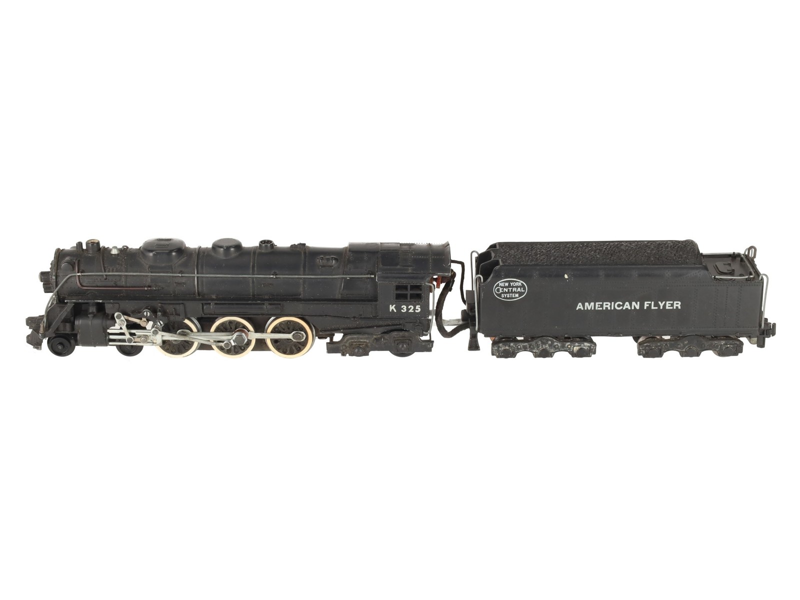 American Flyer K325 Vintage S New York Central 4-6-4 Steam Locomotive & Tender