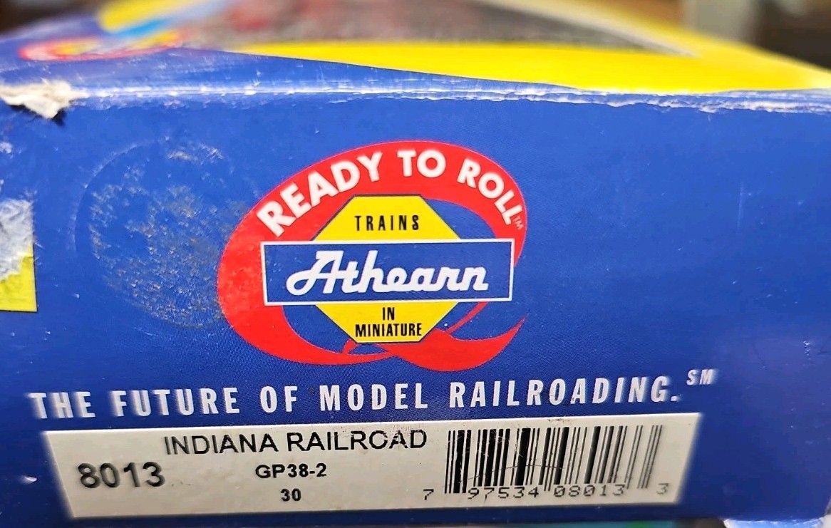 athearn ho scale locomotives RTR GP-38AC Indiana Railroad #30