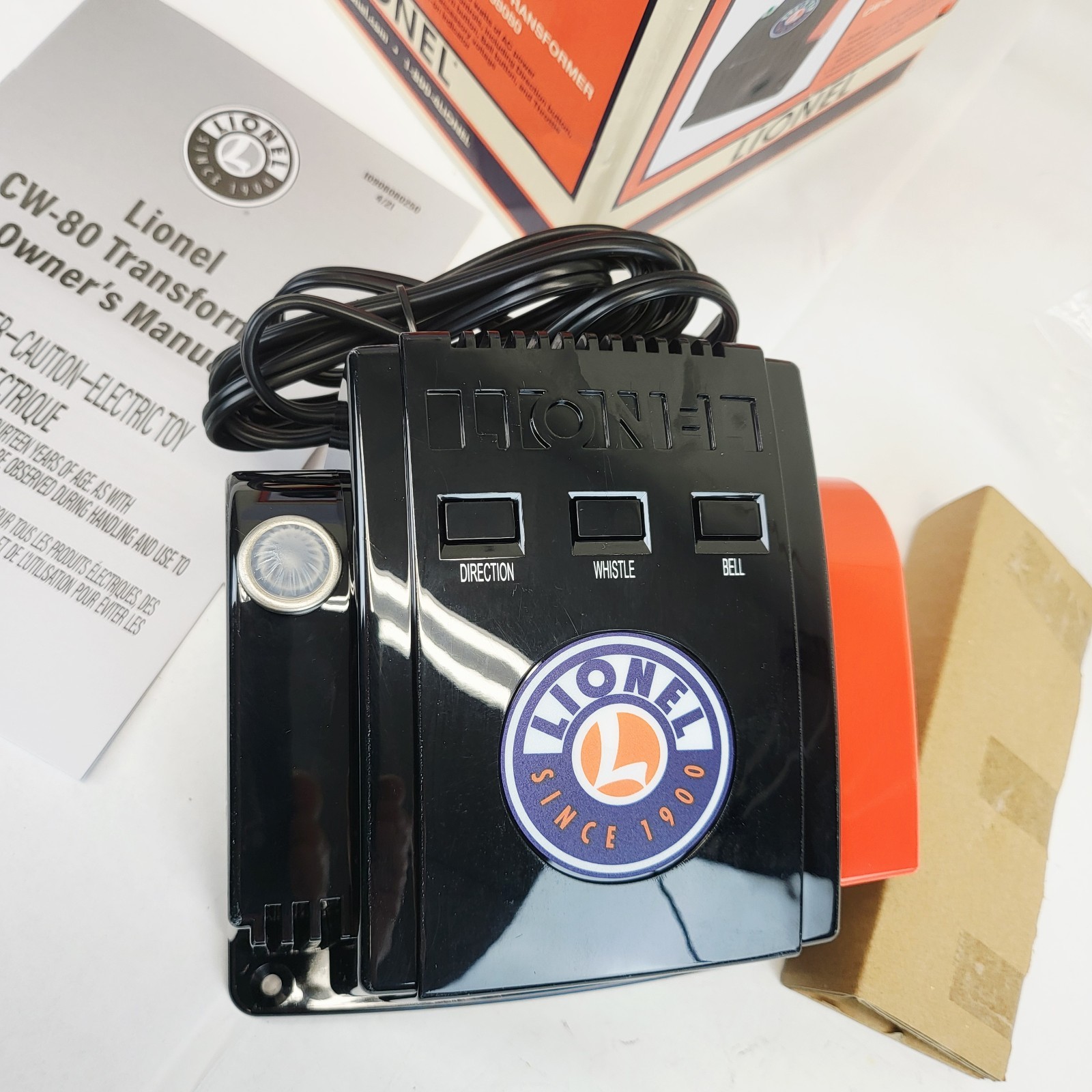 Lionel CW-80 Controller Train Transformer 6-14198 80 Watt MINT NEW MIB