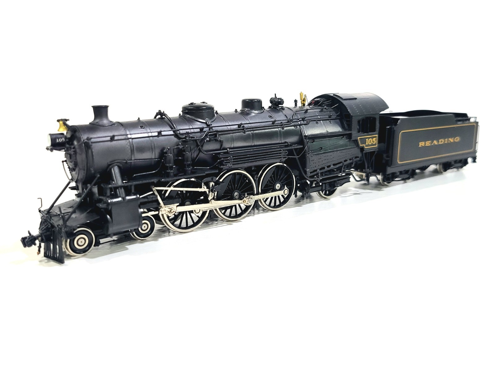 Overland OMI RDG G1Sa 4-6-2 Steam Reading Railroad #105 HO Brass Model #1565.1