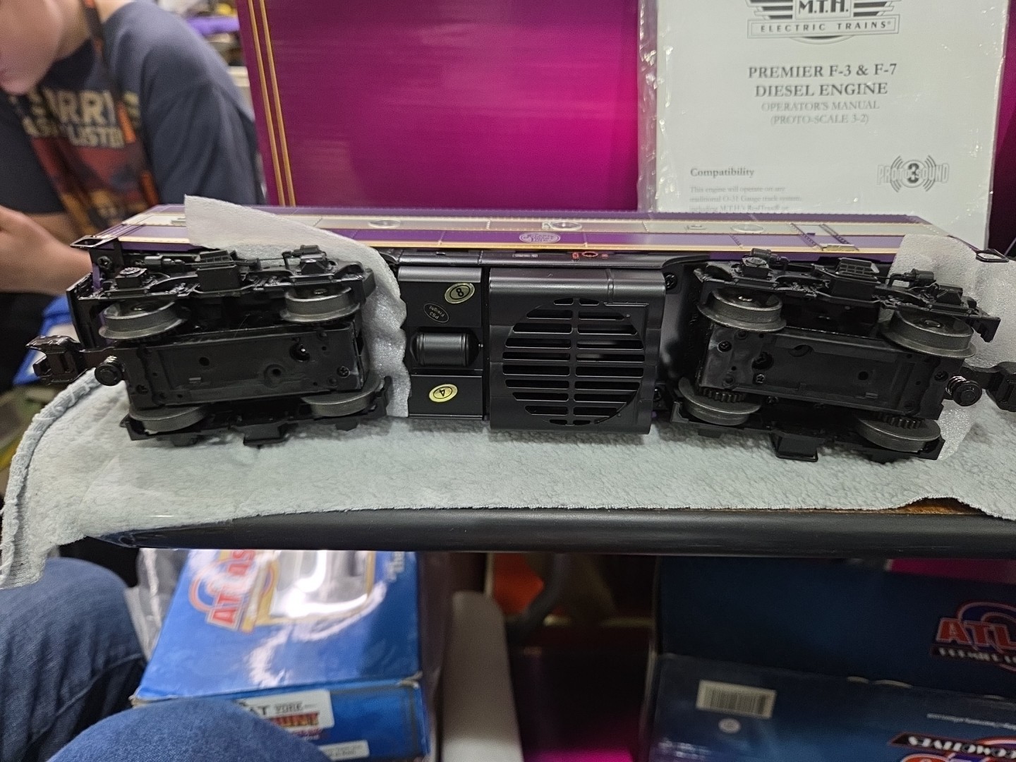 MTH Atlantic Coast Line F-3 AB Diesel Engine Set PS 3 20-21584-1, 20-21584-1