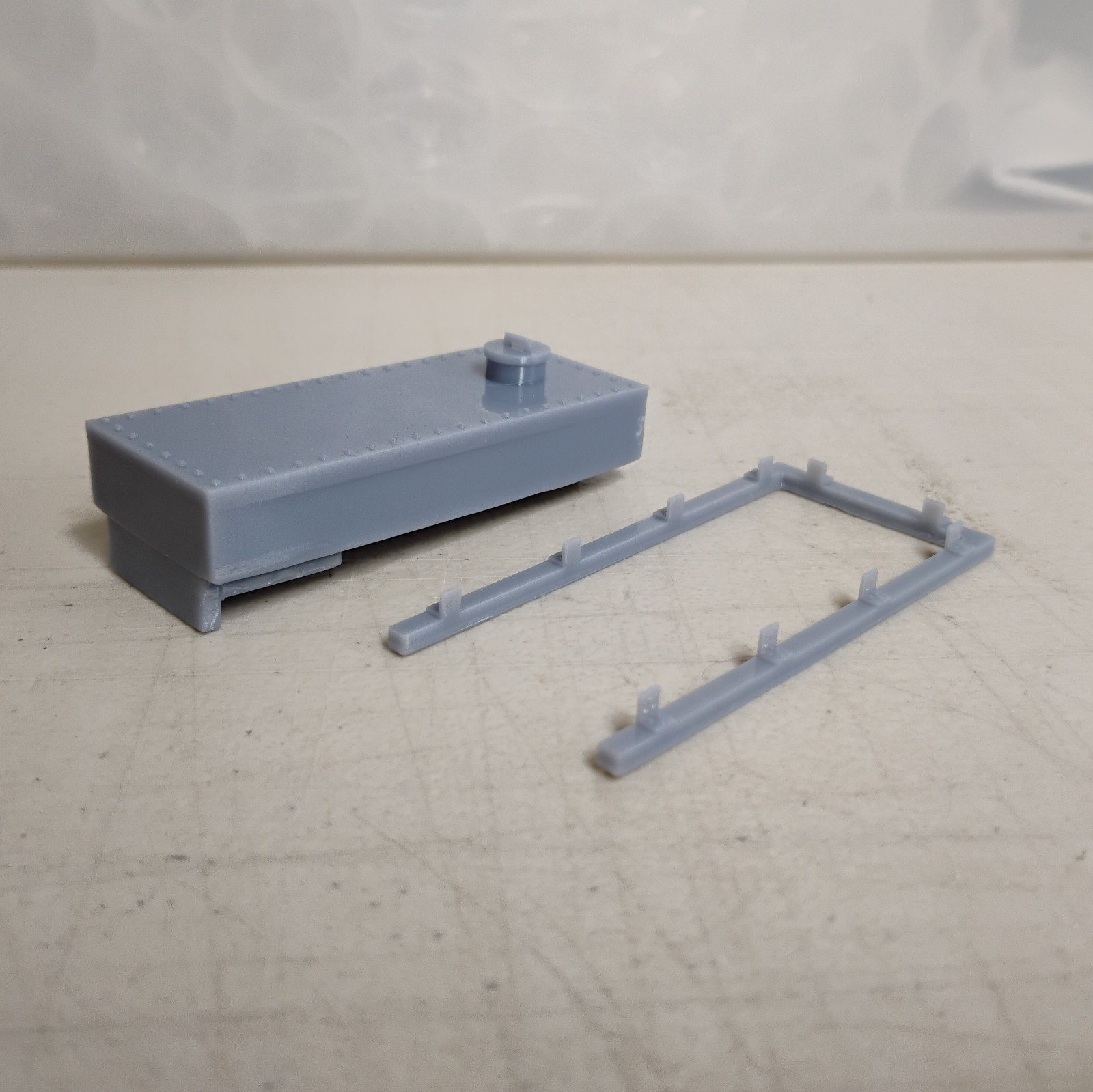 On30 OIL TANK TENDER Conversion for Bachmann Mogul 2-6-0 Tender. RESIN 3D Print.