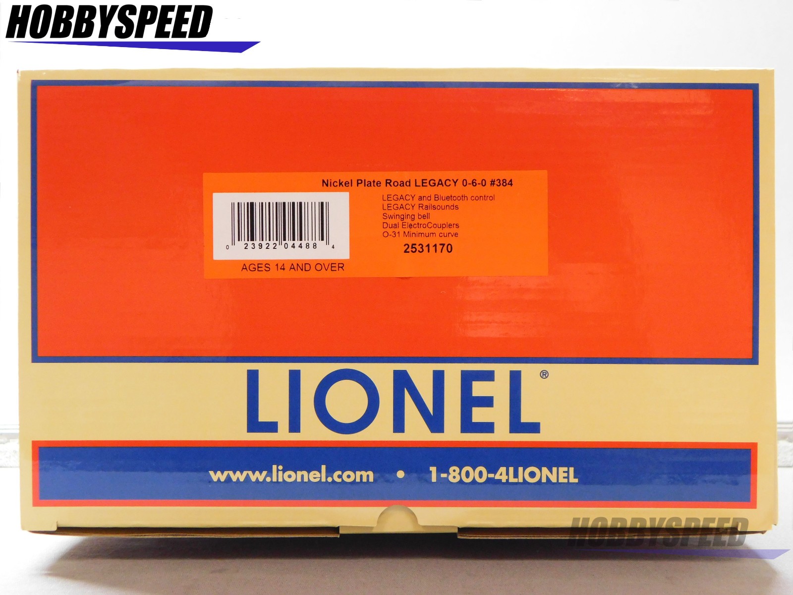 LIONEL NICKEL PLATE ROAD NKP 0-6-0 STEAM ENGINE #384 O GAUGE train 2531170 NEW