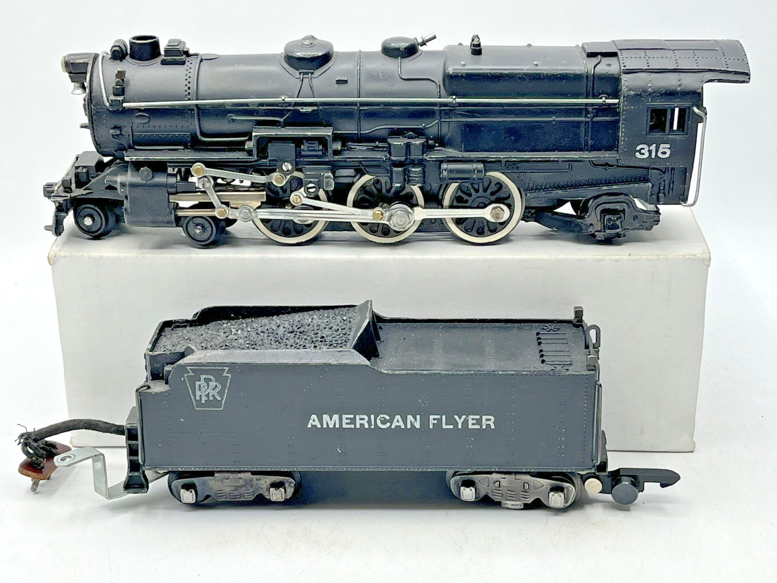 Gilbert American Flyer S Gauge #315 Pacific Locomotive & Tender 1952 Only Runs