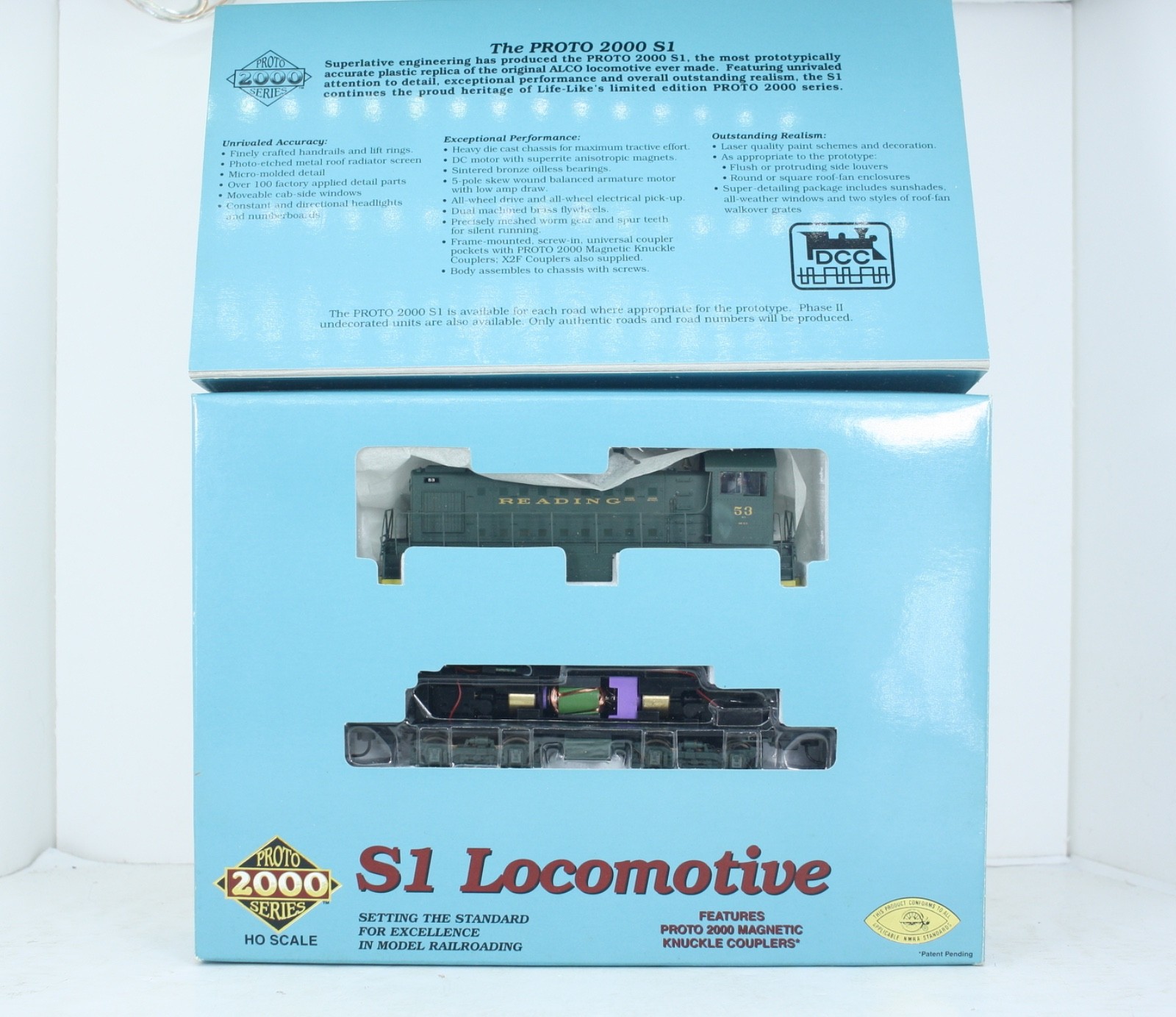 HO Scale Proto 2000 21365 Reading Alco S1 Diesel Switcher #53 DCC Ready #2