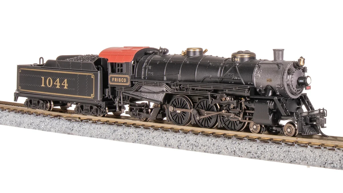 Broadway Limited N Scale ~ Frisco SLSF #1057 ~ USRA 4-6-2 ~ DC DCC Sound ~ 8006