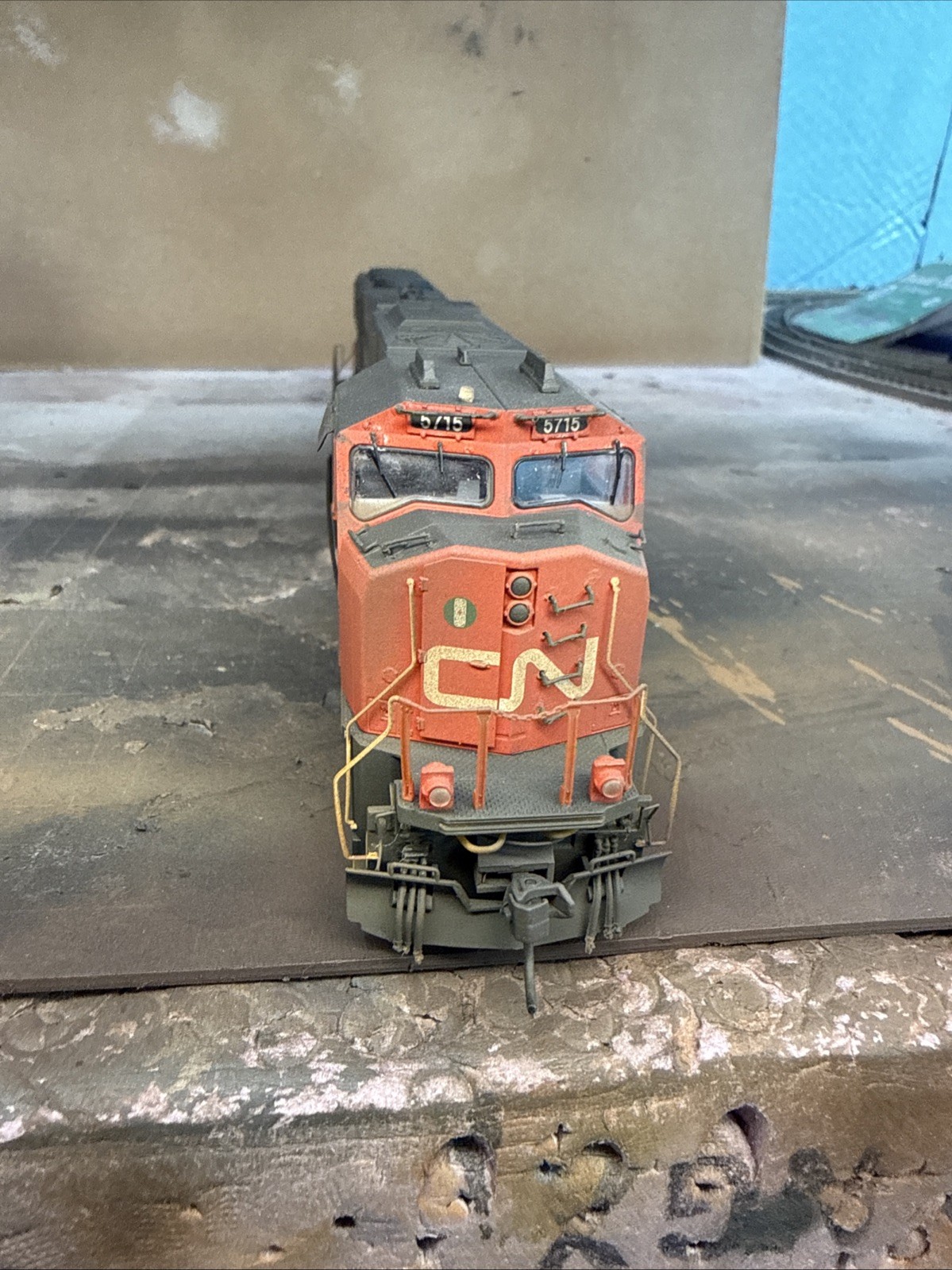Ho Scale Custom Weathered Walthers CN EMD SD75I DCC Sound With Added Details