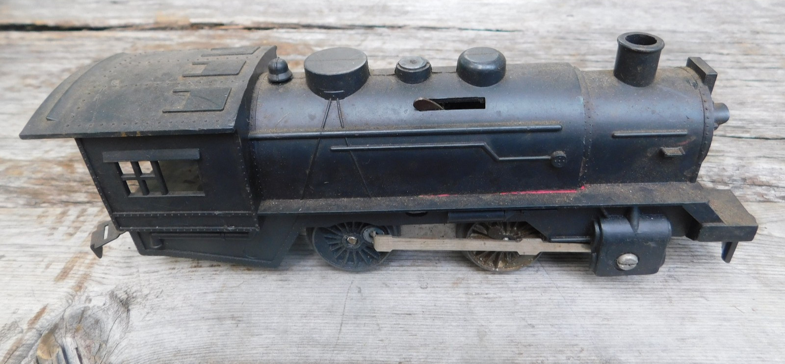 528 Vintage Marx Steam Locomotive Mechanical WIND UP No Key O gauge