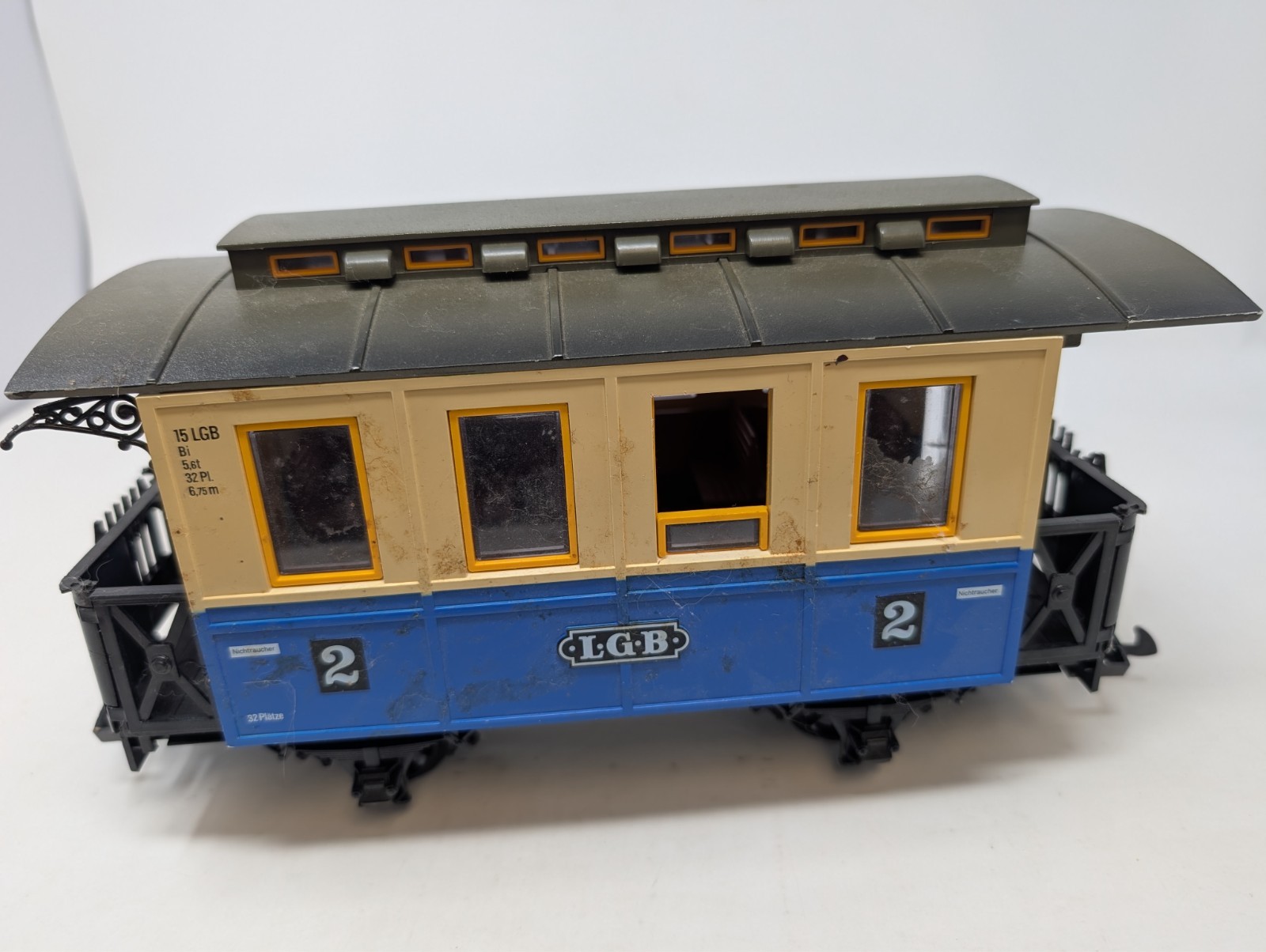 LGB G Scale 2020 Vintage Locomotive Engine 2774 #2 PLUS 5 ADD’L CARS
