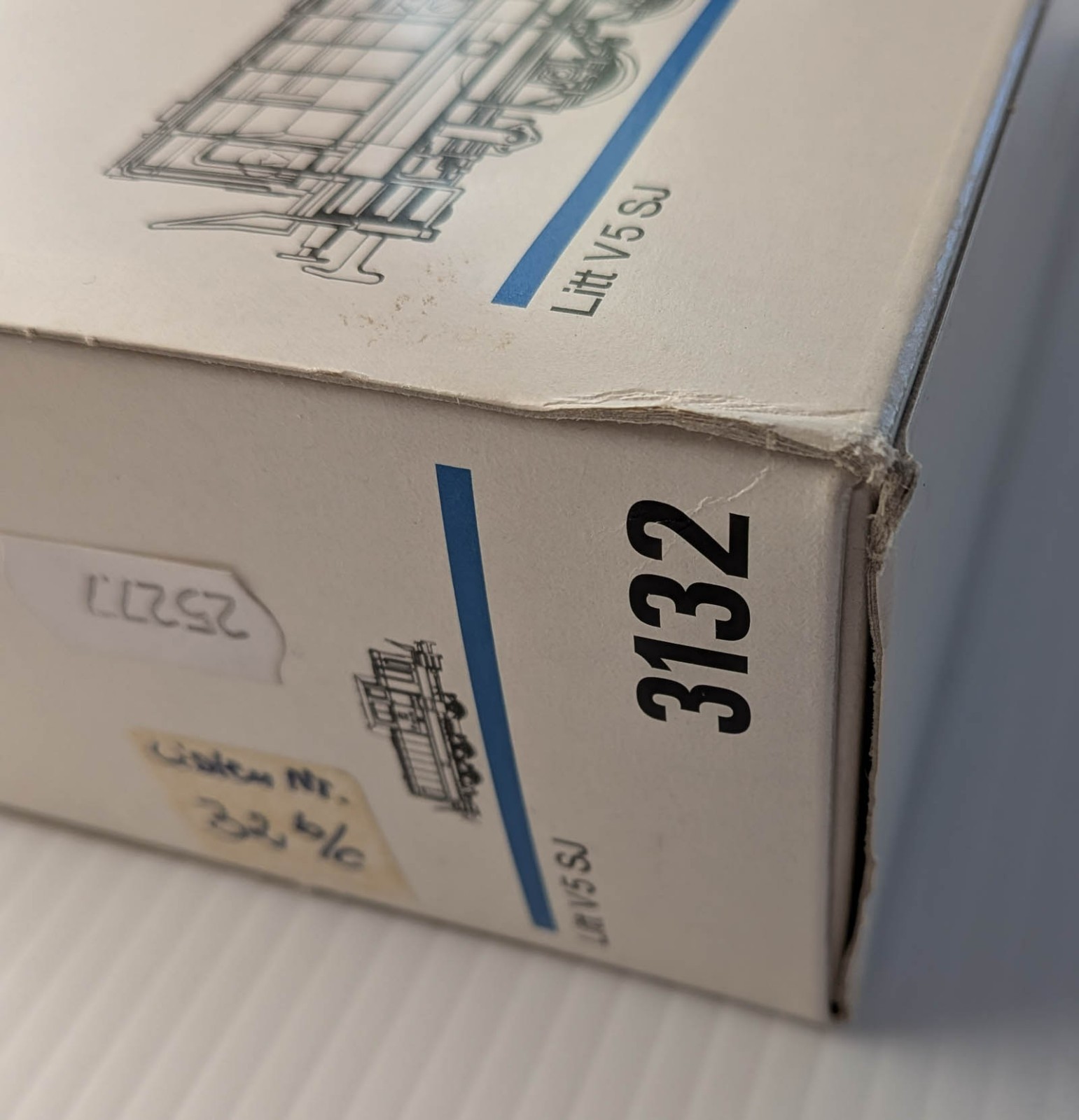 Marklin Märklin 3132 SJ Litt V5 Orange Switcher – New-Old Stock