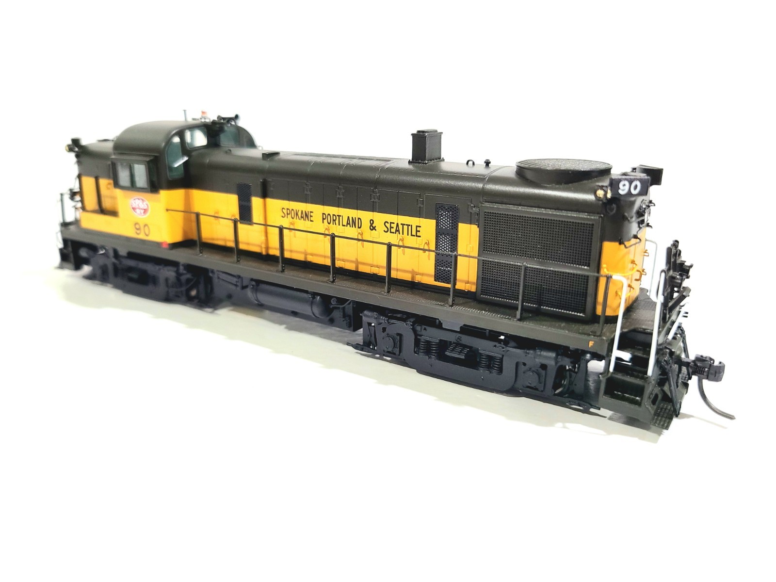 Overland OMI SP&S Alco RS-3 Spokane Portland Seattle #90 HO Brass #087010117.2
