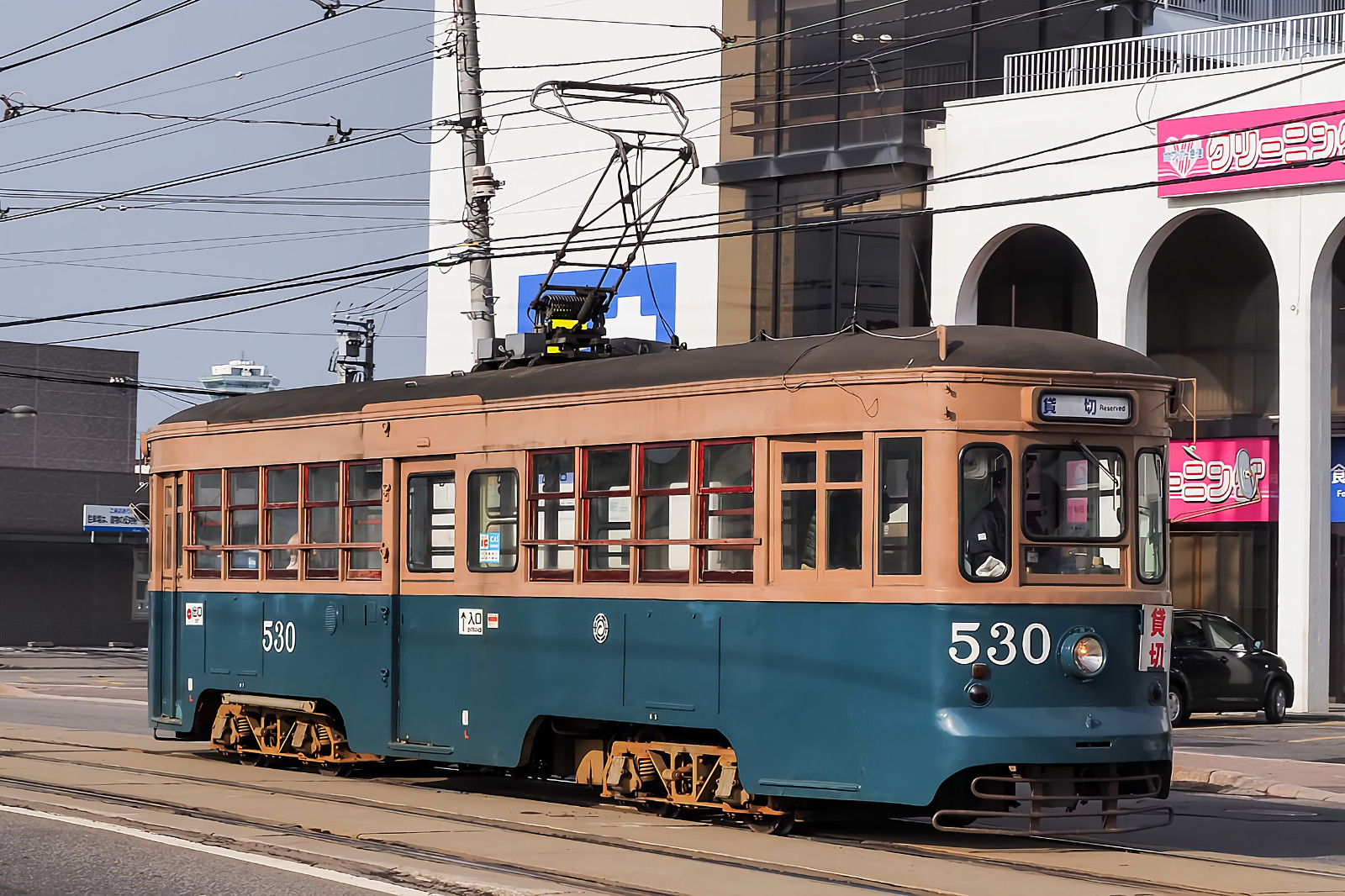 N Scale N-Goya Nippon Sharyo 500-Series Streetcar #530 Kit Hakodate City Tram