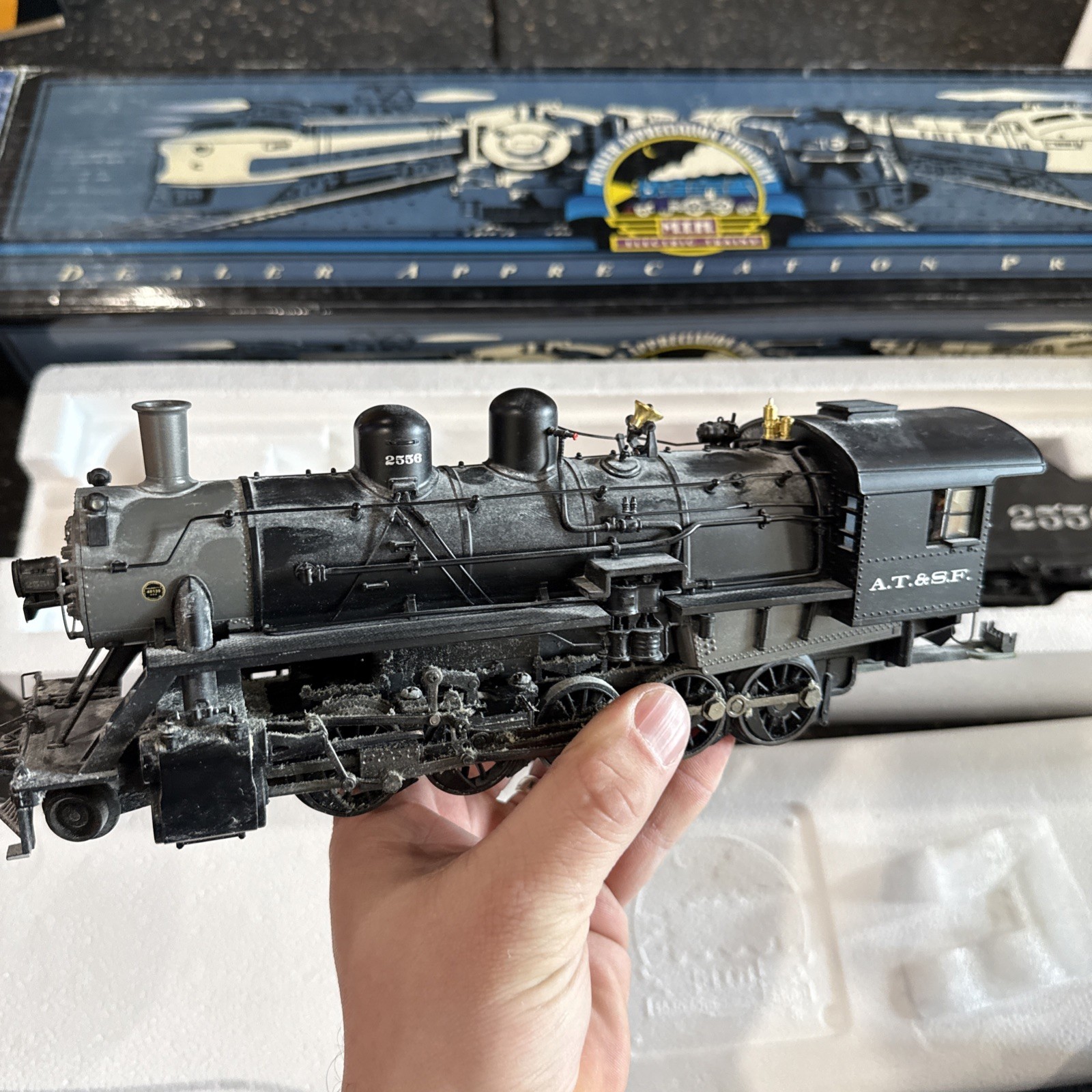 MTH 20-80008A 2-10-0 Russian Decapod Steam Engine Proto Sounds Box