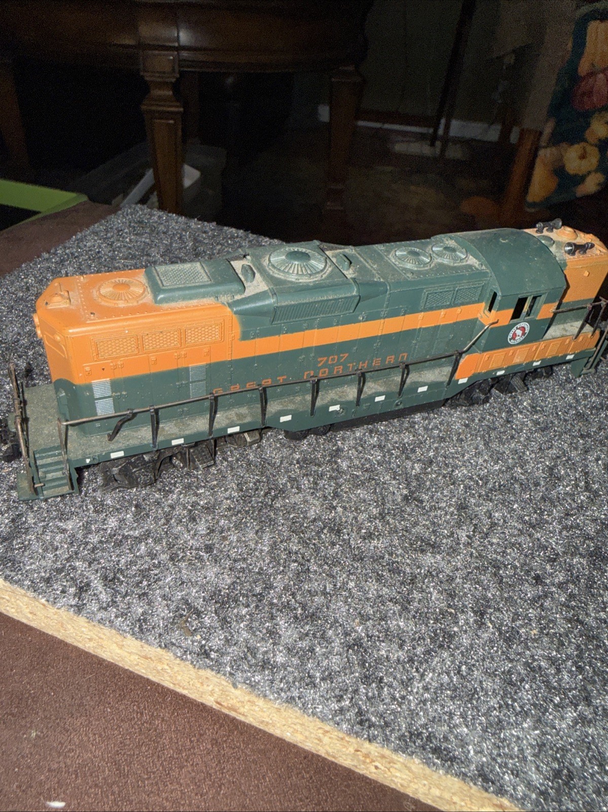 DV12256 ATHEARN Ho 1/87 1:87 DIESEL US GREAT NORTHERN 707 REF 3157 Untested