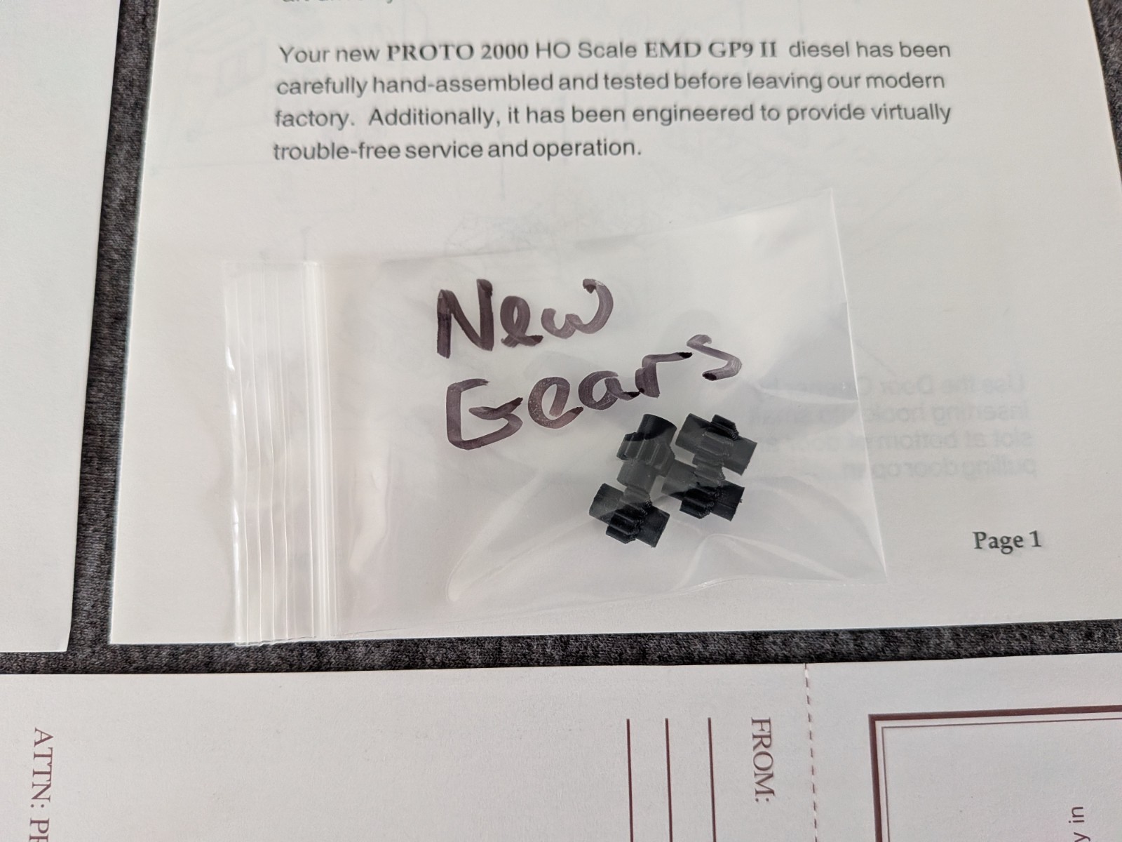 Proto 2000 HO GP9, Santa Fe #2901, Item #23697, DC Analog.