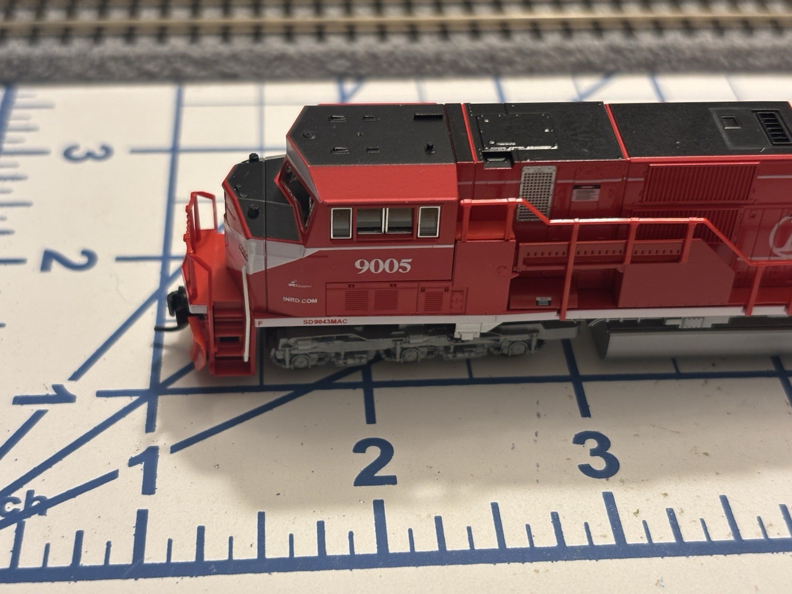 Kato SD90/43MAC INDIANA Rail Road Locomotive #9005 W/XL Sound