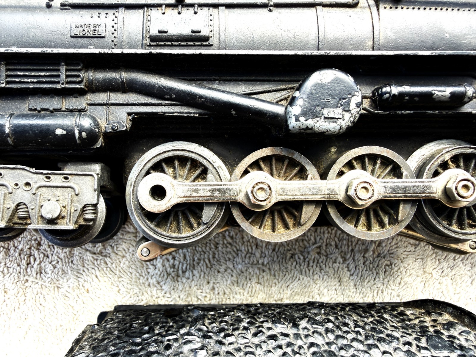LIONEL NO. 2020 / 2466W 6-8-6 PENNSYLVANIA STEAM TURBINE LOCOMOTIVE, BLACK