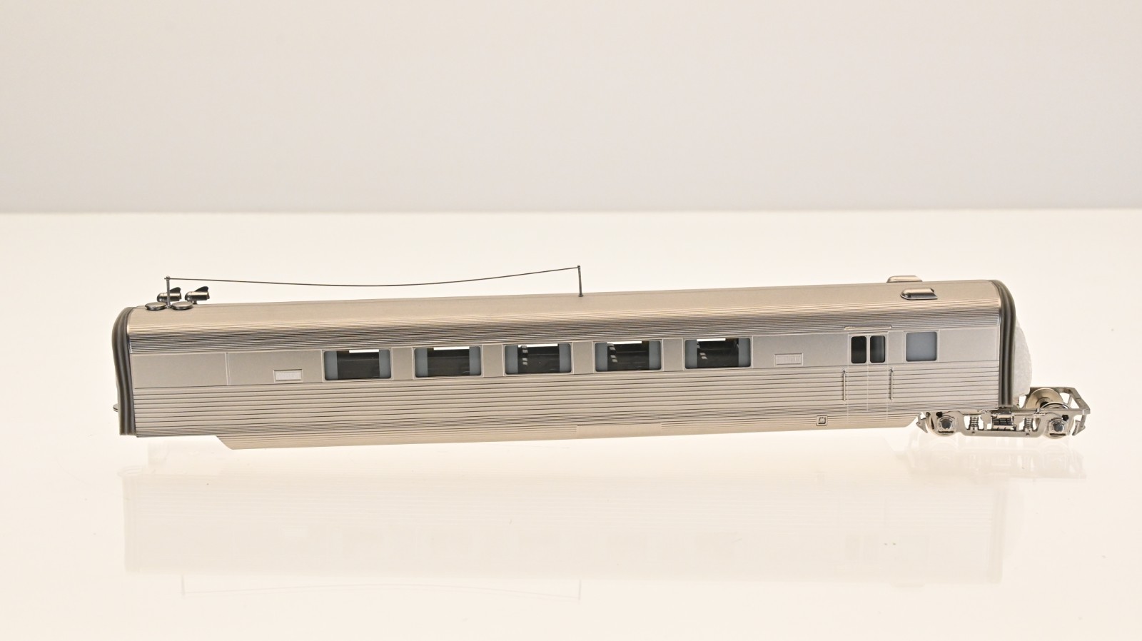 Challenger Imports Brass Pioneer Zephyr CB&Q Late Version 4 Car set HO