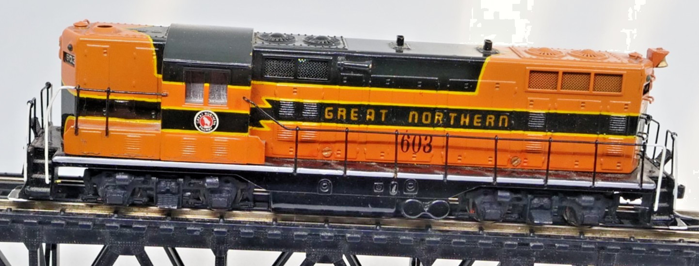 Vintage Tenshodo HO DC Great Northern GN 603 GP7 Diesel Loco Tested Not Boxed
