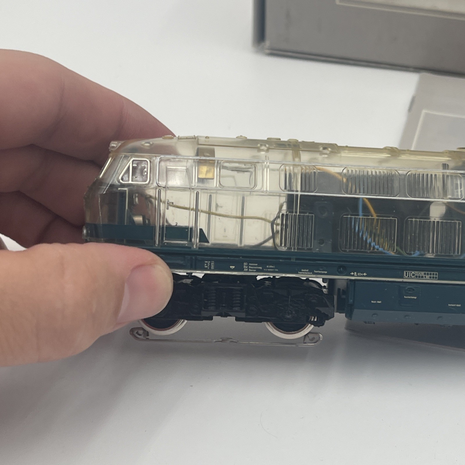 MARKLIN MäRKLIN 3774 DB CLASS BR 216 LOCO DIGITAL Translucent RARE