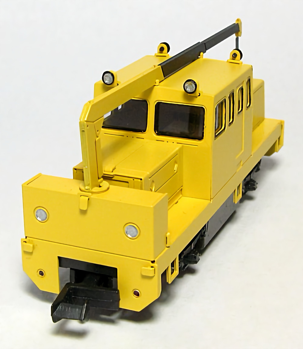 N Scale Aru-Model MOW Crane Motor Car Kit Track Maintenance Locomotive Speeder