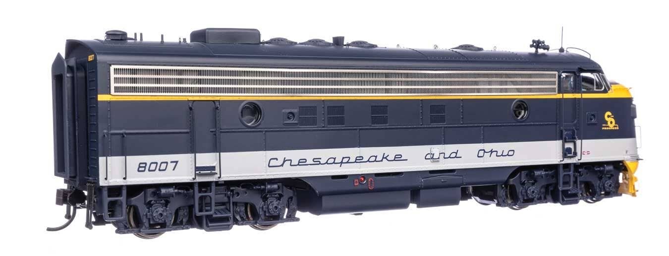 Walthers 920-49547 EMD FP7 & F7B STANDARD DC Chesapeake & Ohio #8007 & #8506