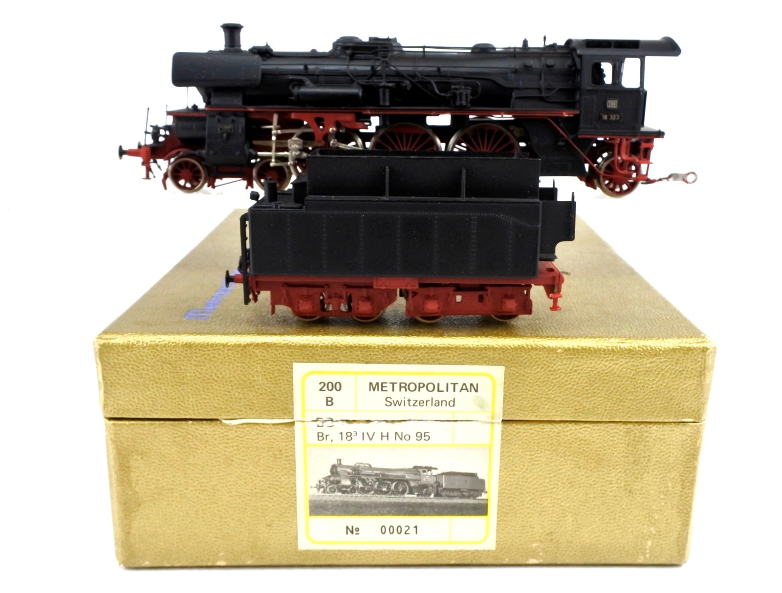 METROPOLITAN HO SCALE 200B BRASS DB Br 183 IV H 4-6-2 STEAM ENGINE #18 323