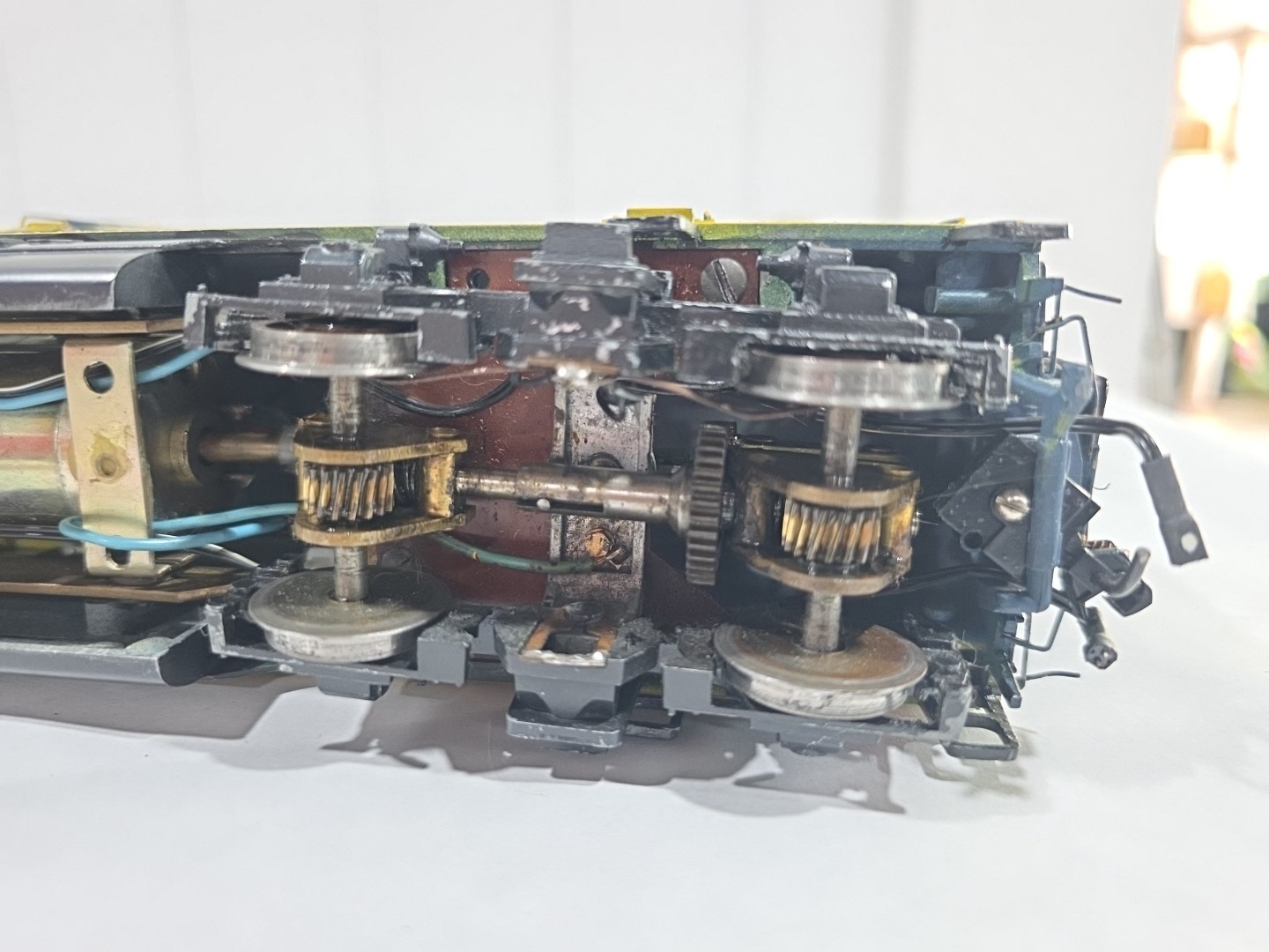 All Nation O Scale 2-Rail F-3 AB Diesel Loco DCC Sound ATSF Santa Fe Zinc Brass