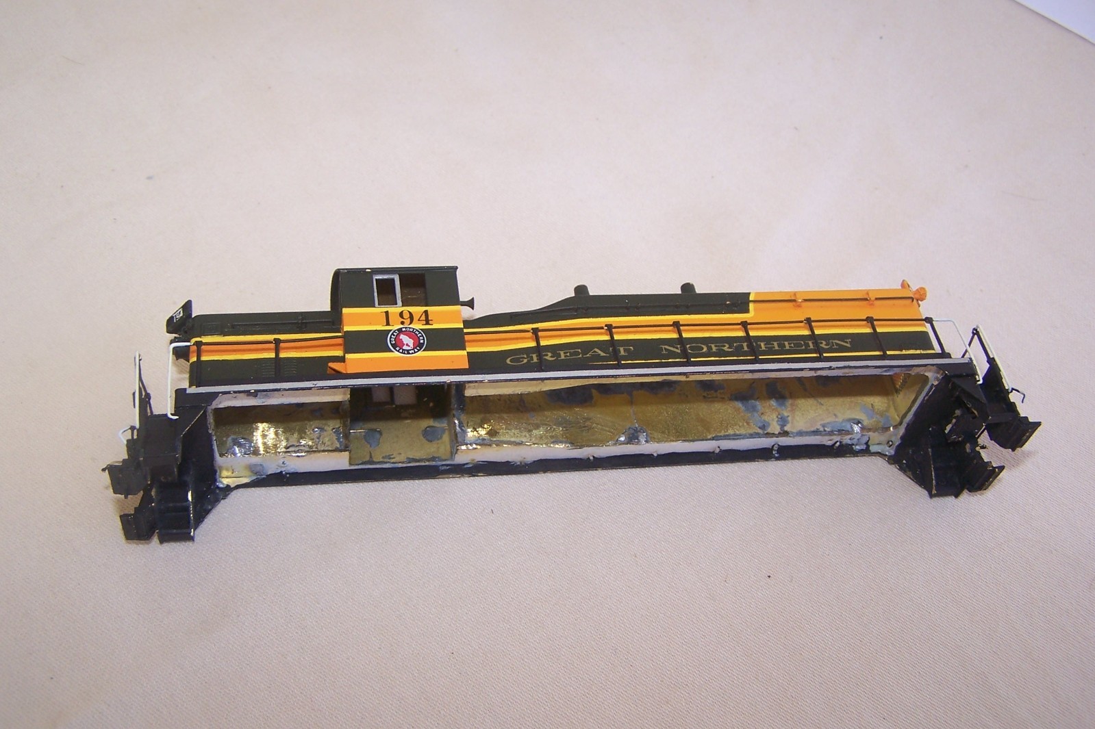 OMI Overland Great Northern GN EMD NW-5 Brass Diesel Locomotive-HO scale PROJECT