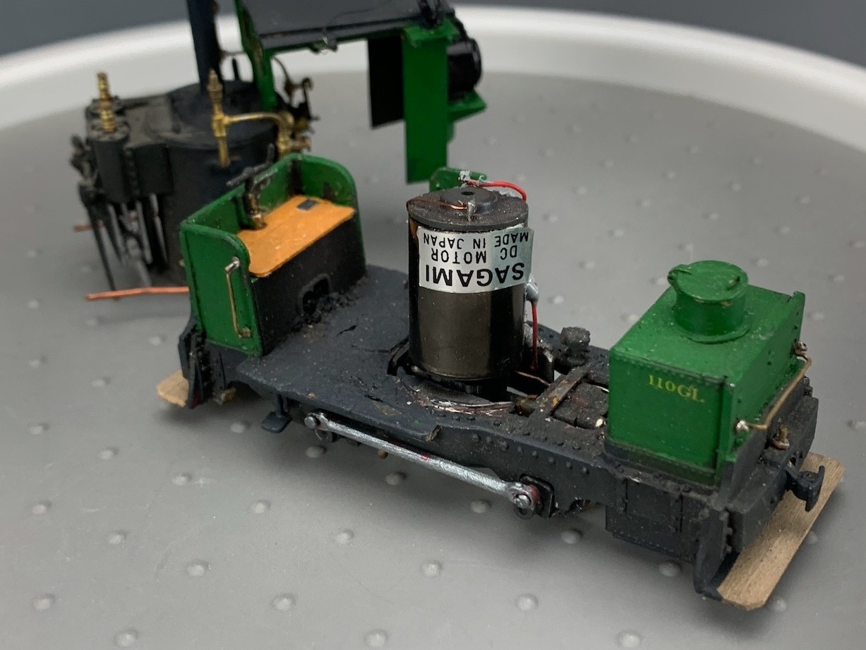 1:43 On2 Wrightlines 0-4-0 De Winton Steam Locomotive #01 JER O3402