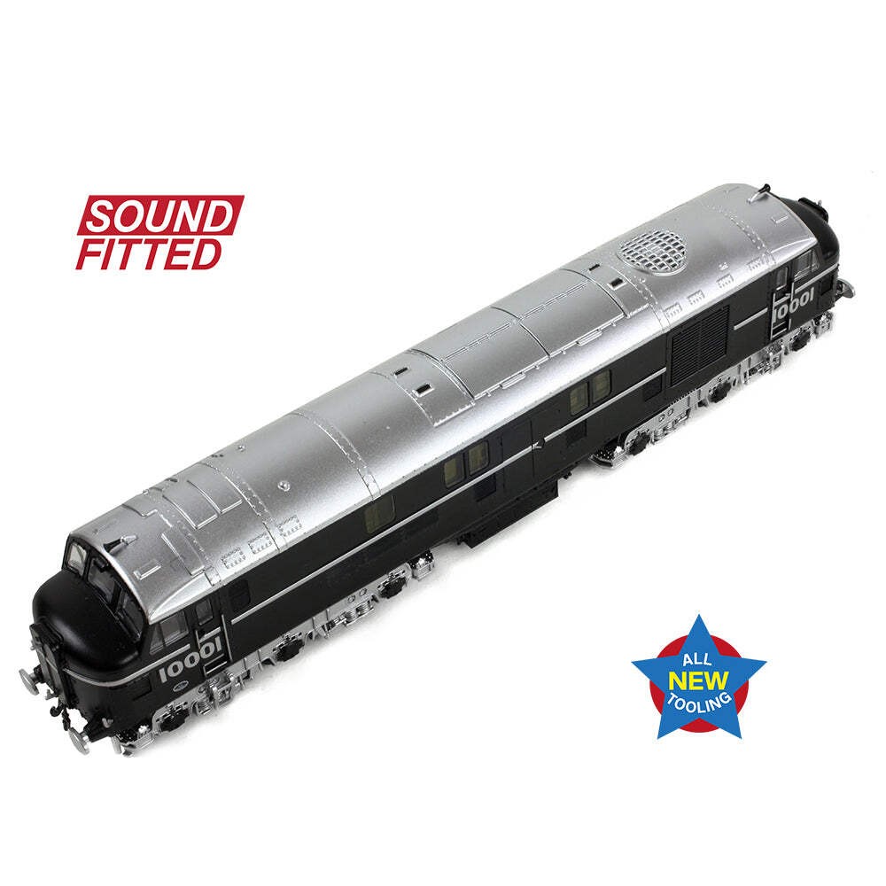Graham Farish 372-911SF N Gauge LMS 10001 Black & Silver DCC SOUND